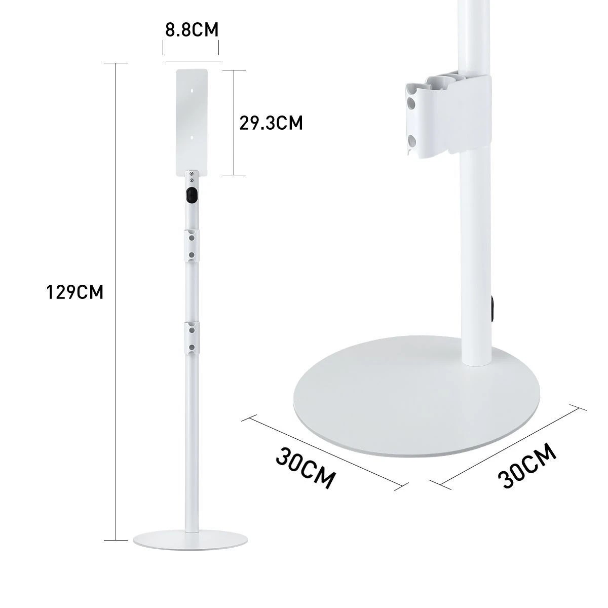 3 Ausway Vacuum Cleaner Stand Accessory Rack Freestanding Wire Organiser, 3 of 8