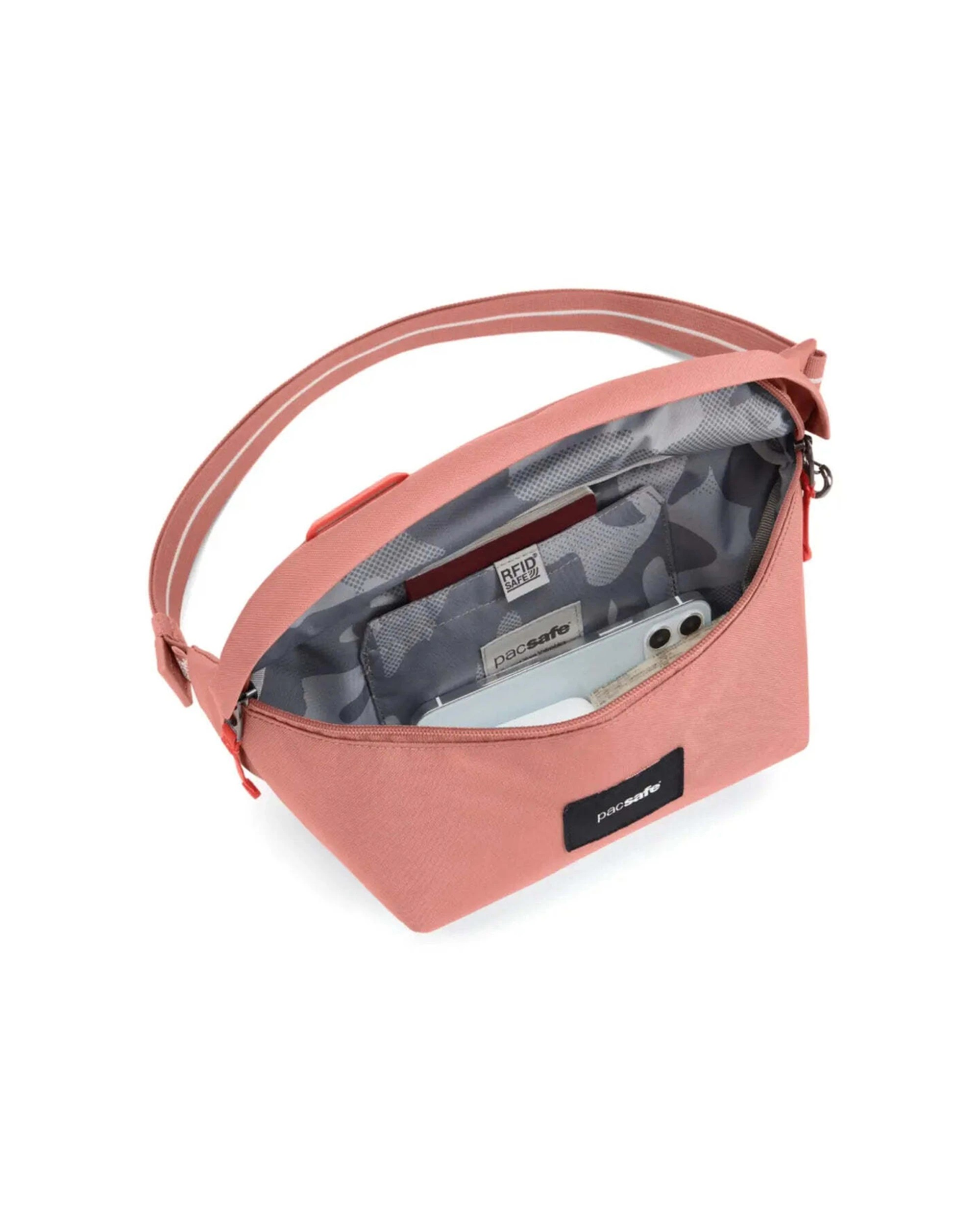 5 Pacsafe GO Anti-Theft Sling Pack With Adjustable Strap Durable Travel Bag Rose - Pink, 5 of 7