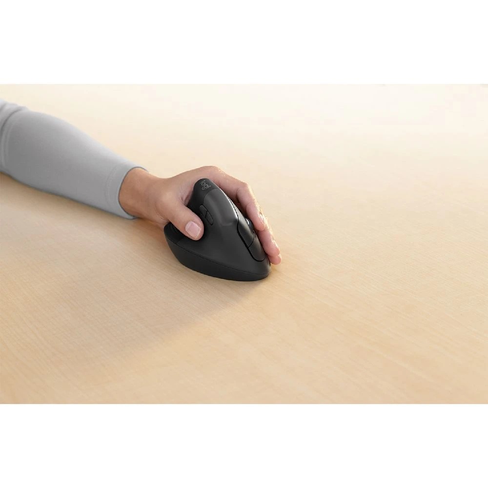 8 Logitech Lift Left-handed Vertical Ergonomic Mouse Graphite, 8 of 9