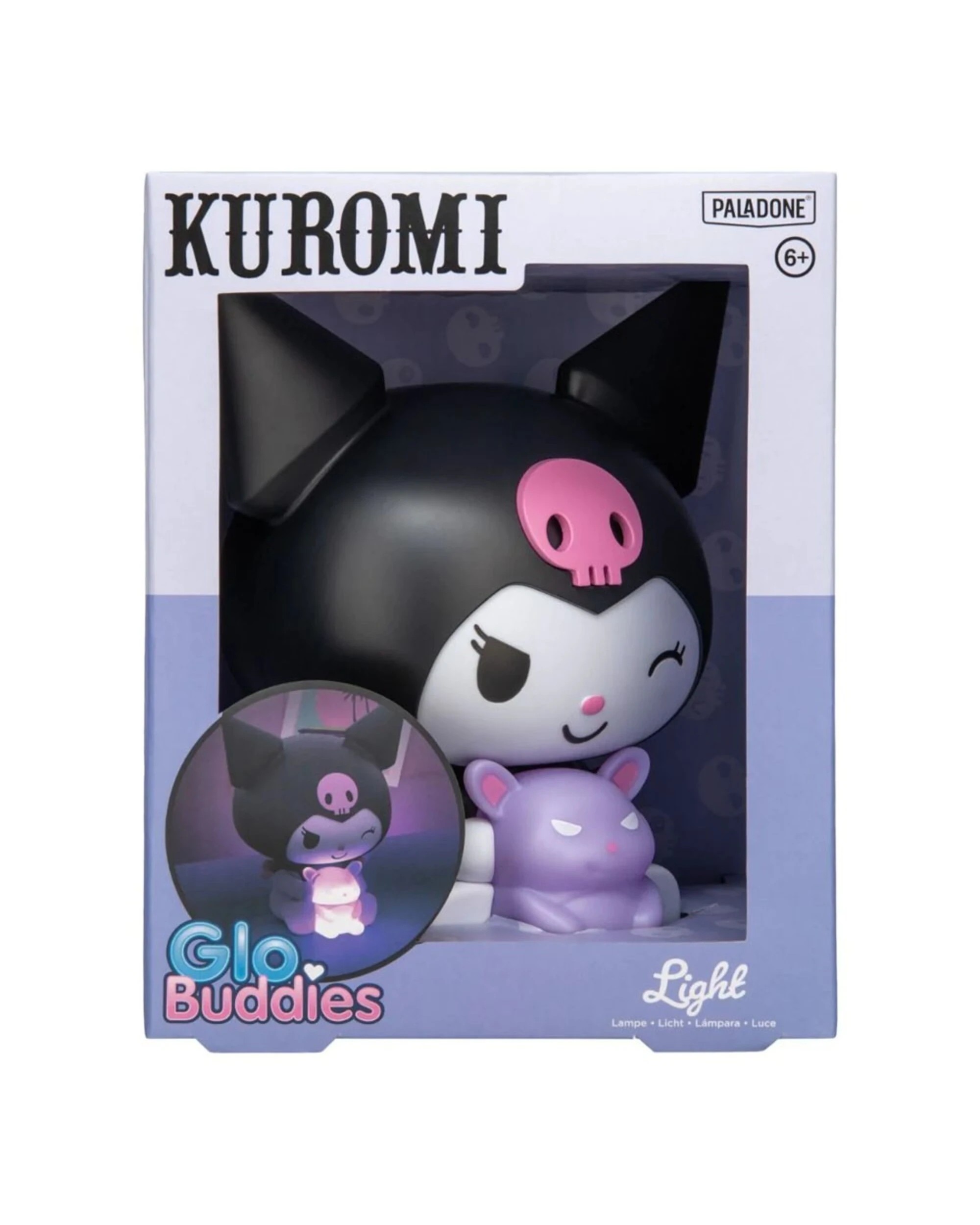 4 Sanrio - Hello Kitty - Kuromi GloBuddy Lamp, 4 of 4