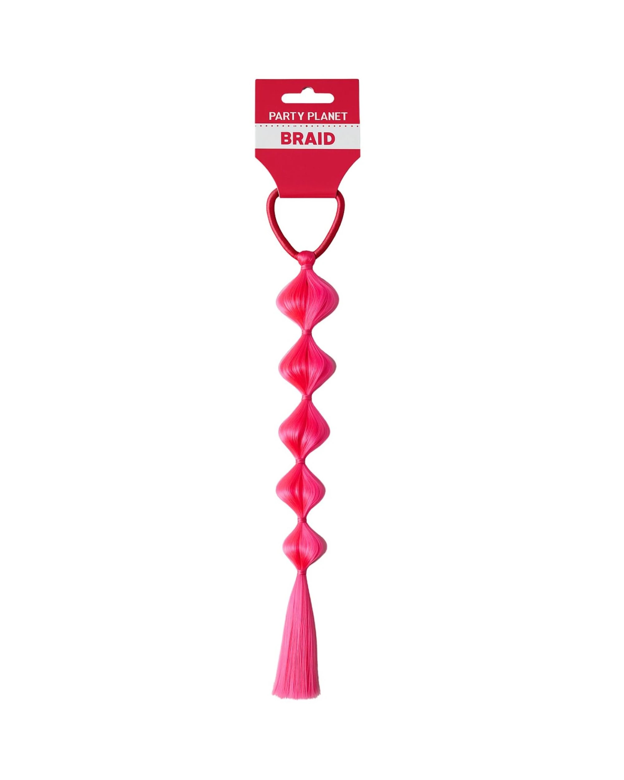 1 Oceana Bubble Braid Hair Extension - One Size - Pink, 1 of 3