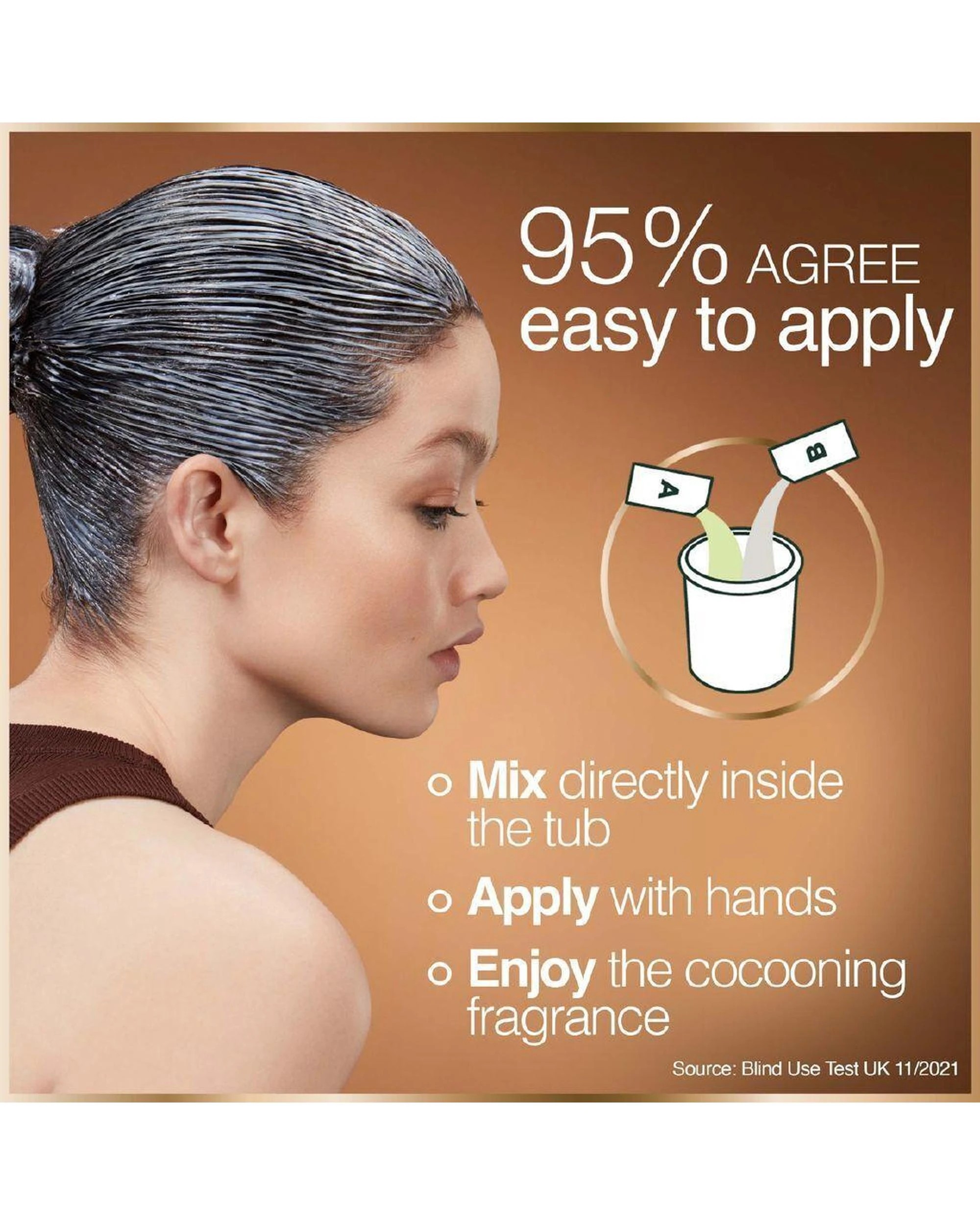 2 Garnier Permanent Hair Colour - 2.0 Truffle Soft Black - Black, 2 of 9