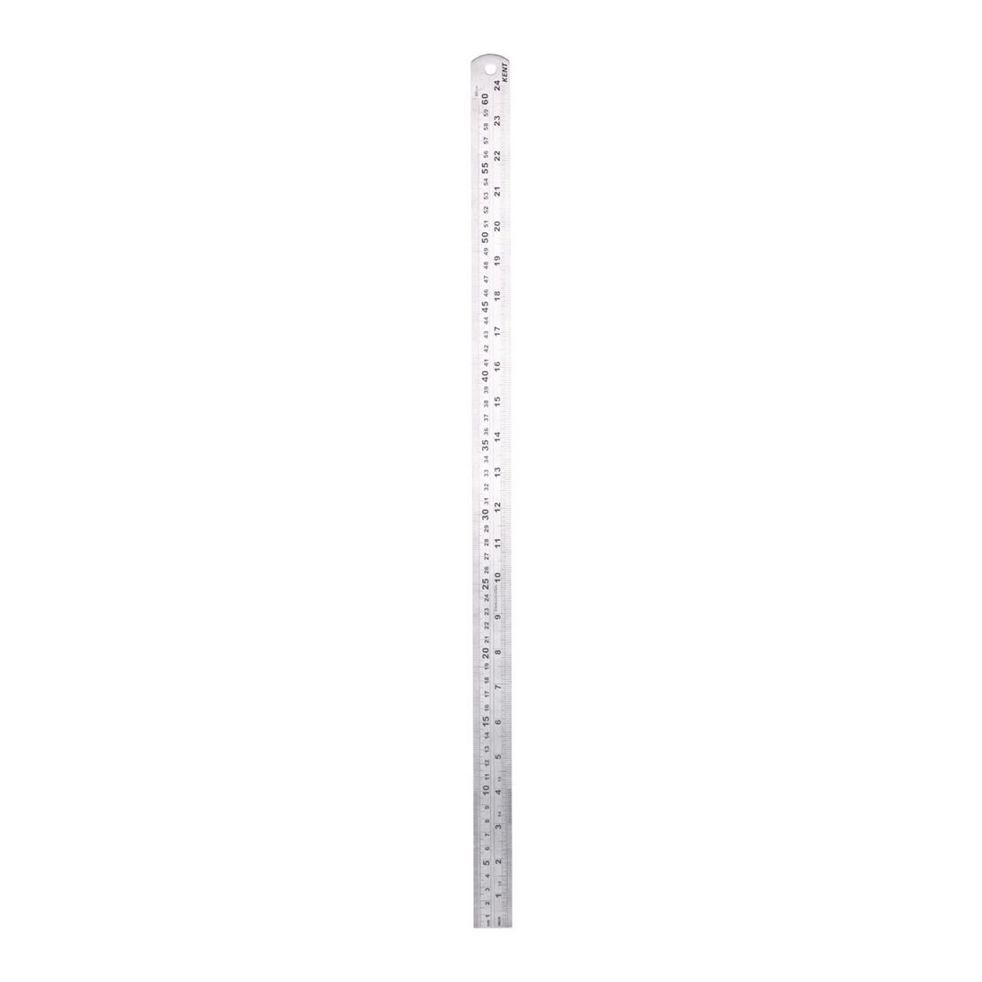 1 Kent Stainless Steel Ruler 60cm, 1 of 3