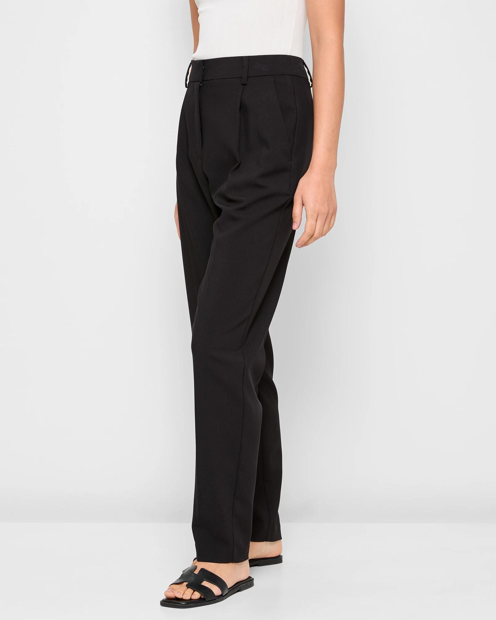 5 Classic Tapered Full Length Pants - Preview BLACK, 5 of 5