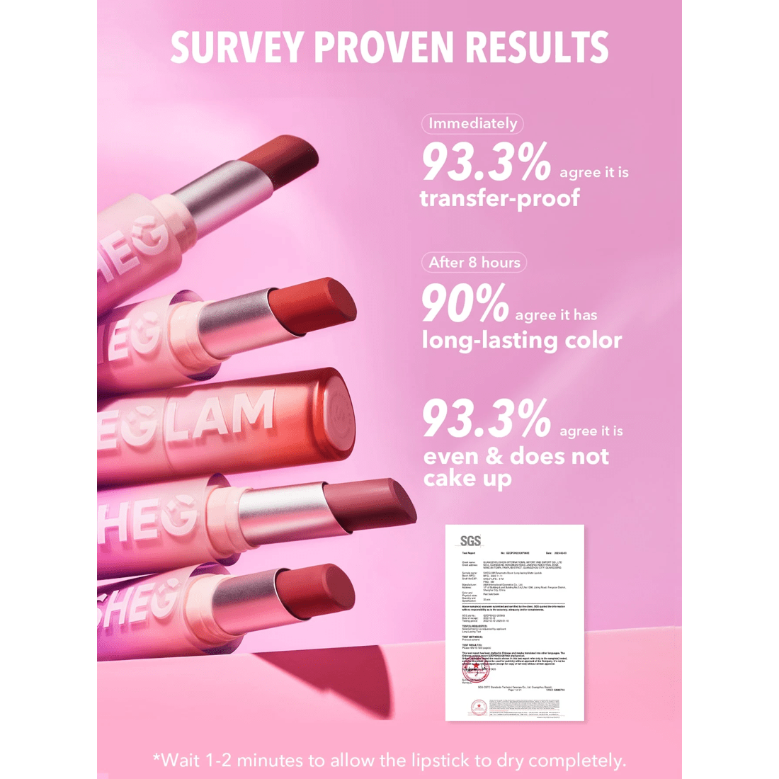 5 SHEGLAM Dynamatte Boom Long-lasting Matte Lipstick - Encore Energy, 5 of 6