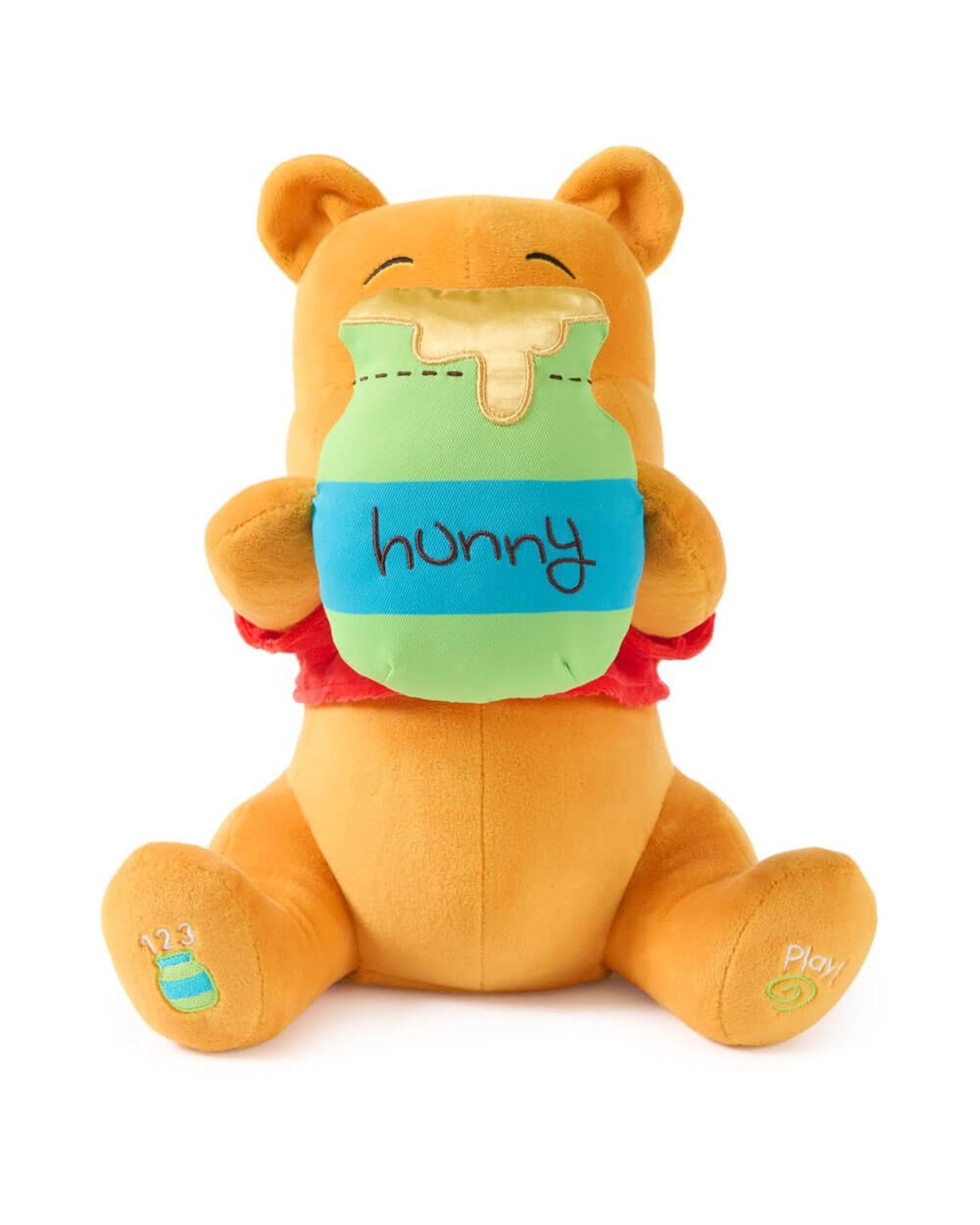 2 Disney Animated Peek-A-Boo Pooh Plush, 2 of 4