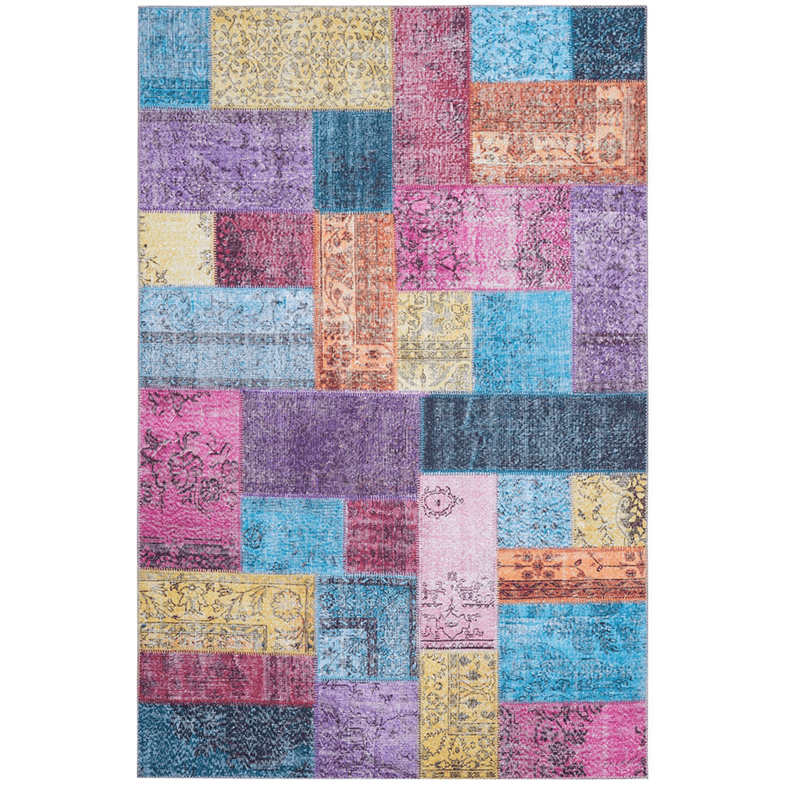 1 RUG CULTURE Illusions 167 Multi Rug, 150 x 220 cm, Power-Loomed Polyester - Multi, 1 of 7