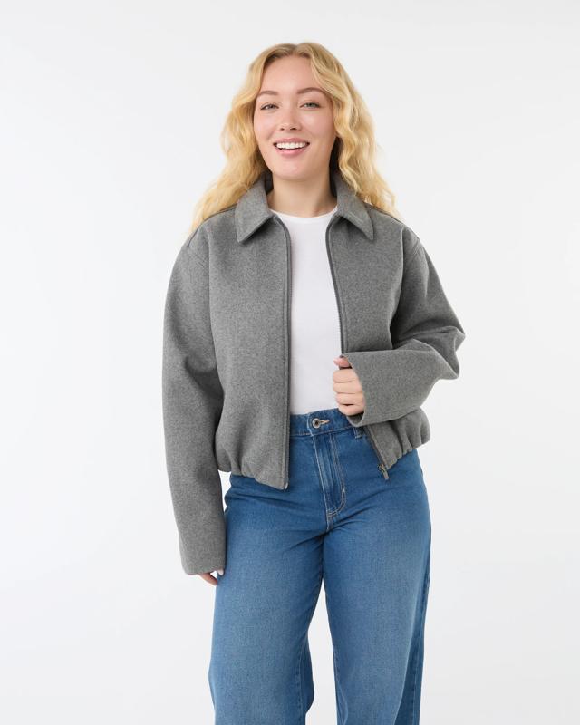 Bubble Hem Bomber Ja