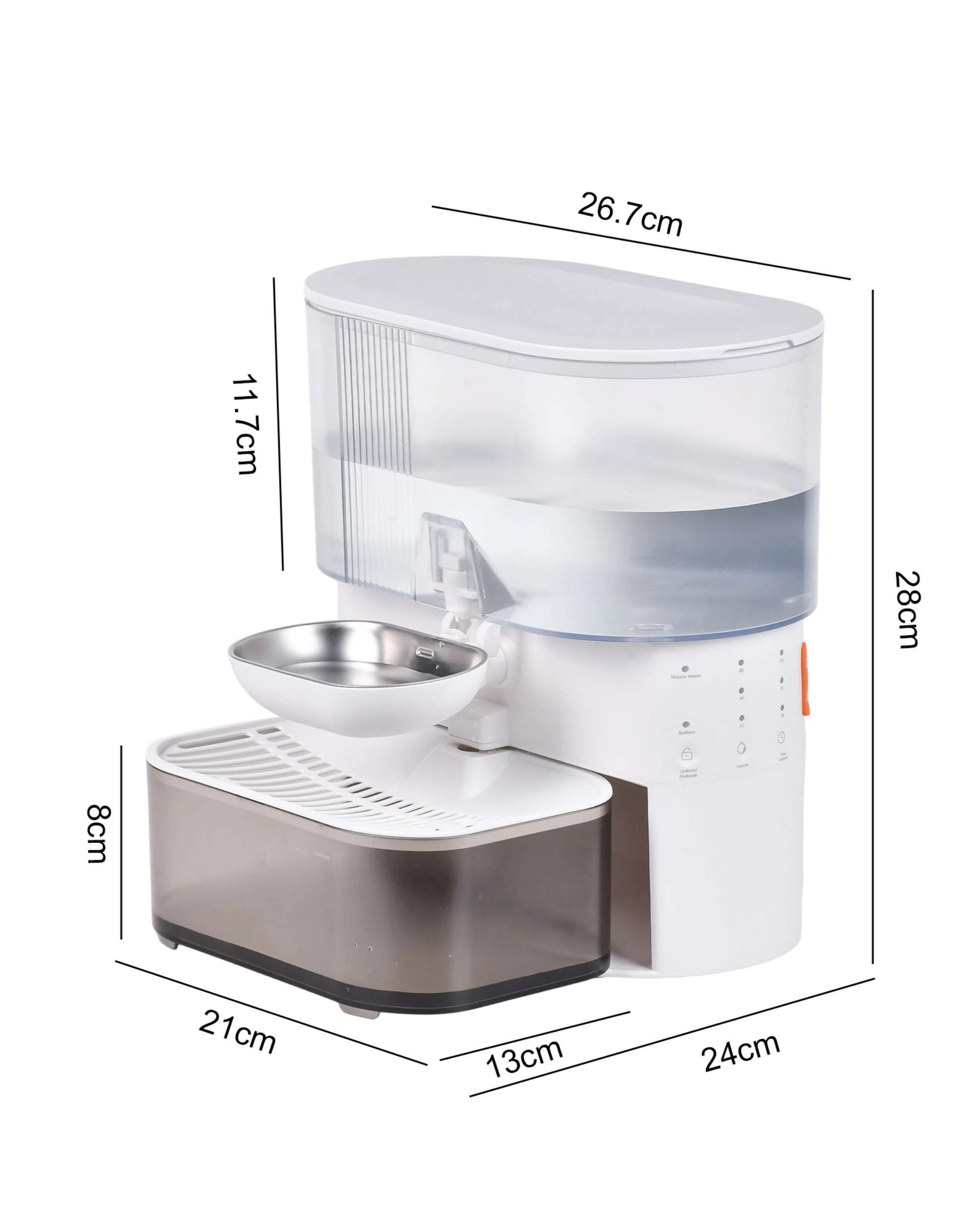 6 Advwin Automatic Cat Water Fountain 3L Wastewater Separation, 6 of 6