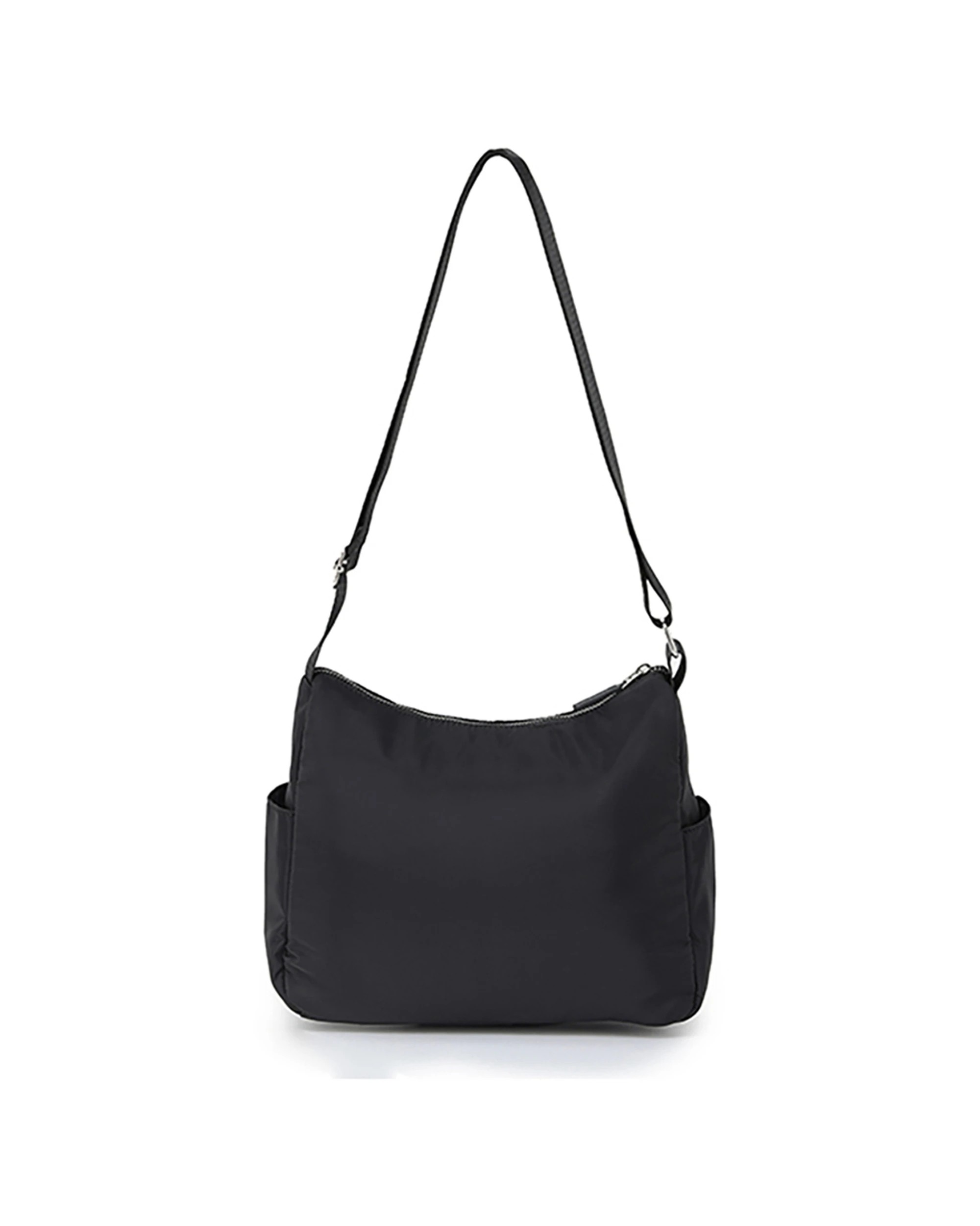 2 Tosca Vegan Shoulder Minimalist Crossbody Handbag - Black, 2 of 3