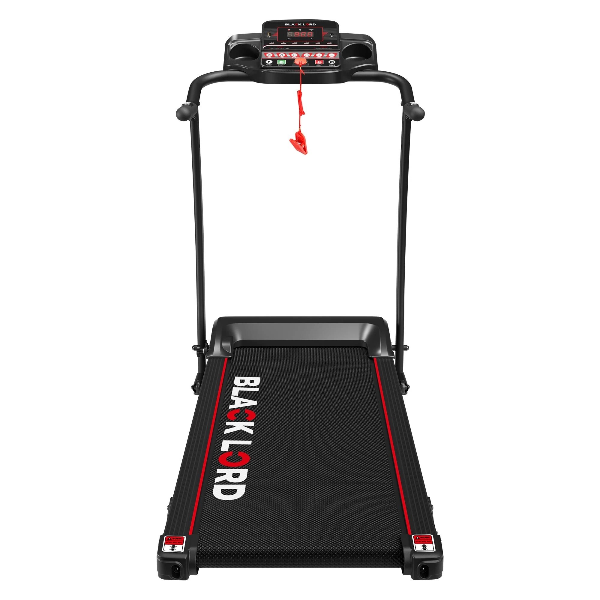 8 Black Lord Treadmill Electric Exercise Running Machine Foldable Home Gym Fitness, 8 of 8