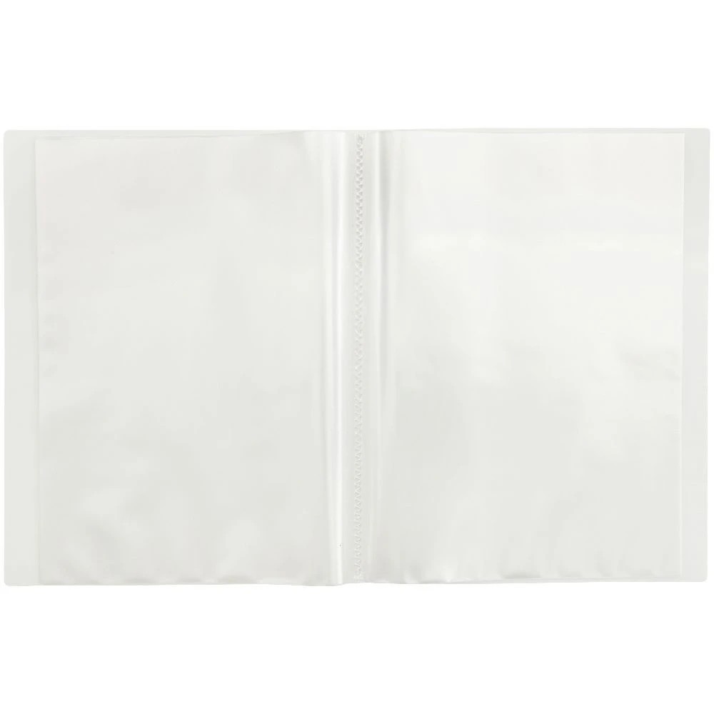 2 King Jim Fixed Display Book 10 Pockets Gloss White, 2 of 3