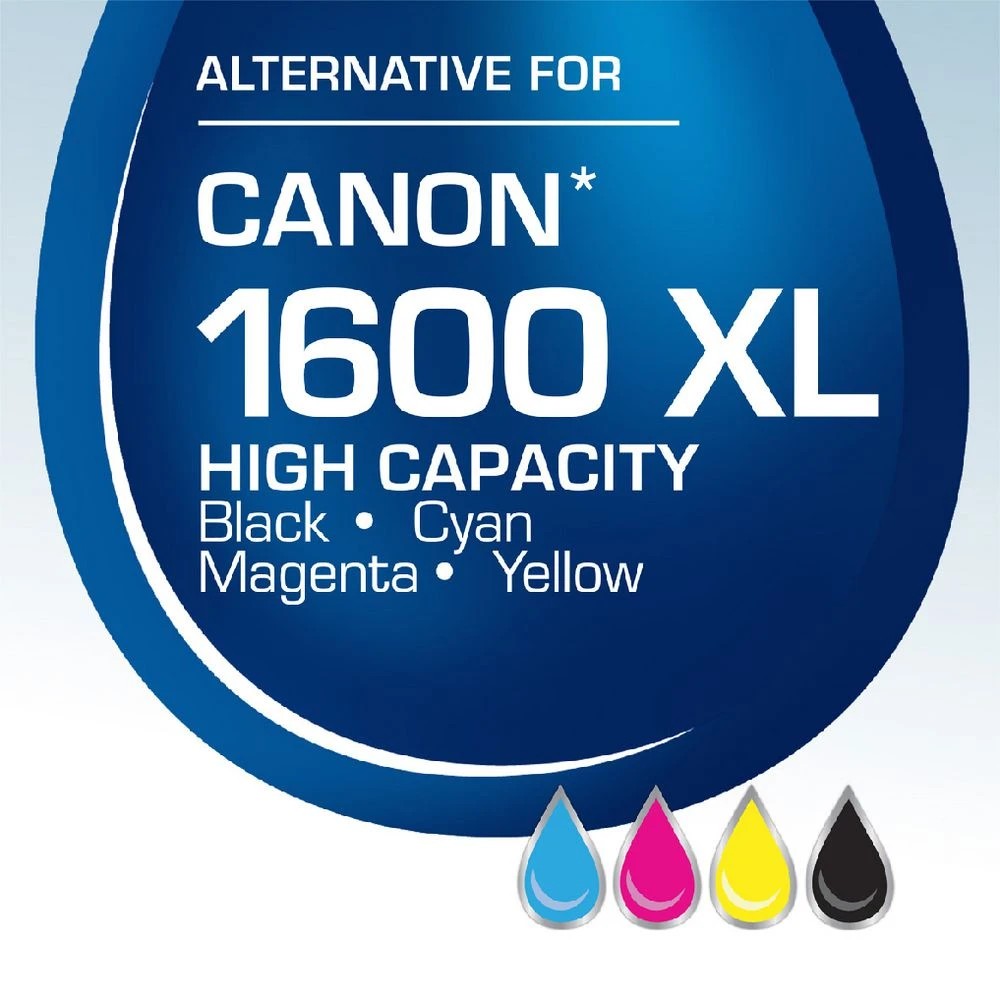 2 Calidad Alternate Canon 1600XL Ink Cartridge 4 Pack, 2 of 7
