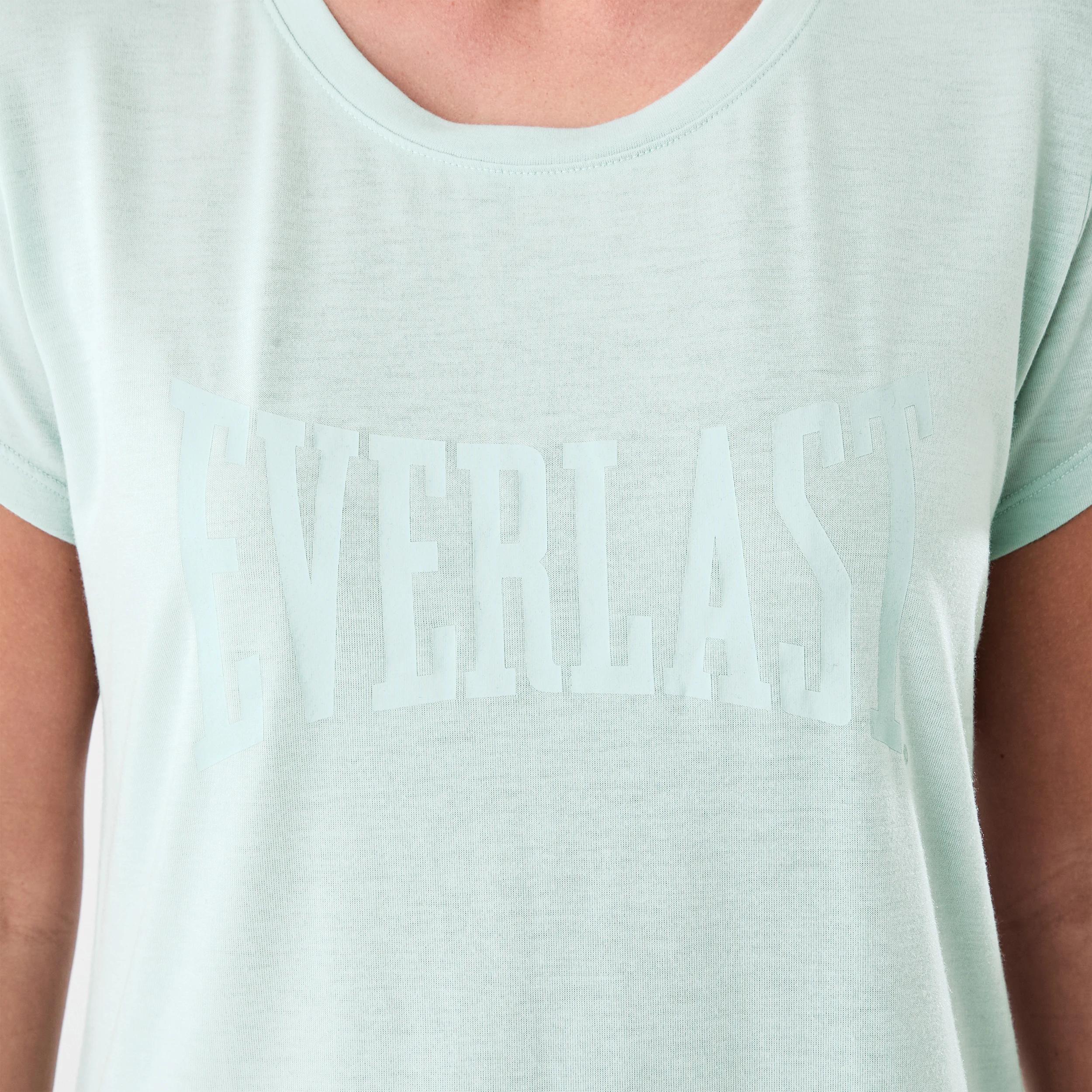 5 Everlast Womens Scoop Neck T-shirt EVERLAST BLOCK LOGO SURF SPRAY, 5 of 5