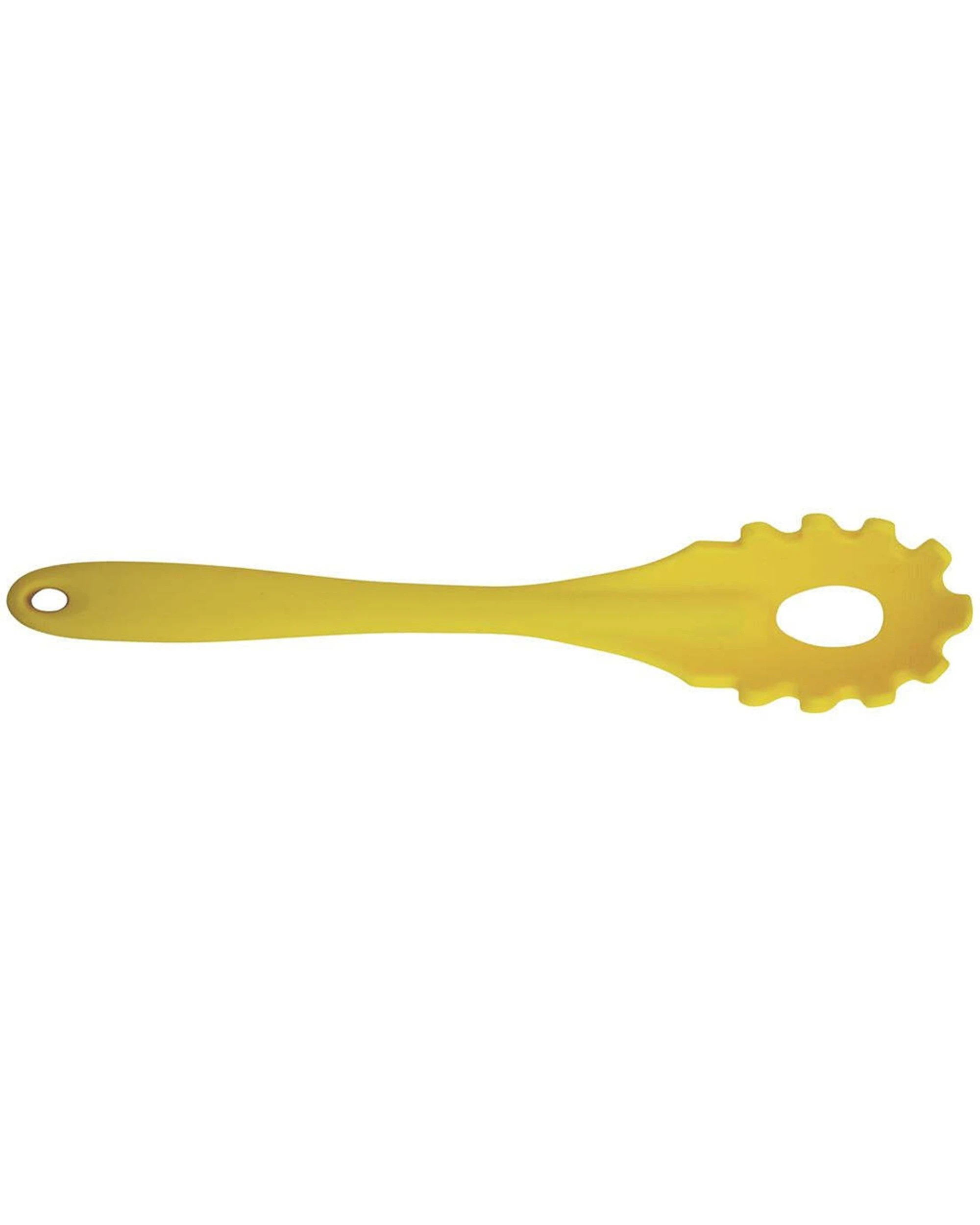 1 Avanti 28cm Silicone Spaghetti Spoon Kitchen Serving Utensil Heat Resistant - Yellow, 1 of 1
