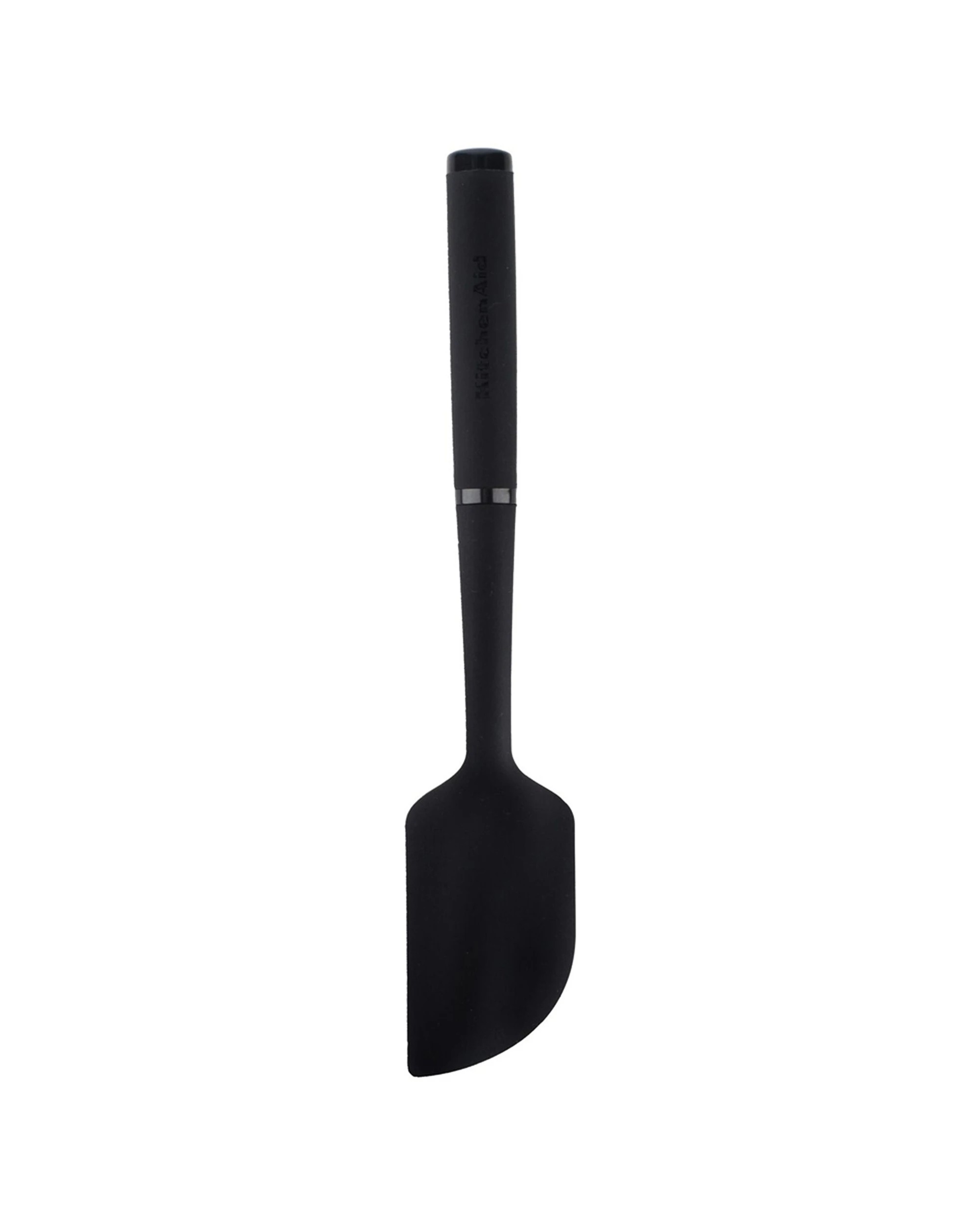 2 KitchenAid 2PK Soft Touch Scraper Spatula Silicone 30cm - Black, 2 of 3