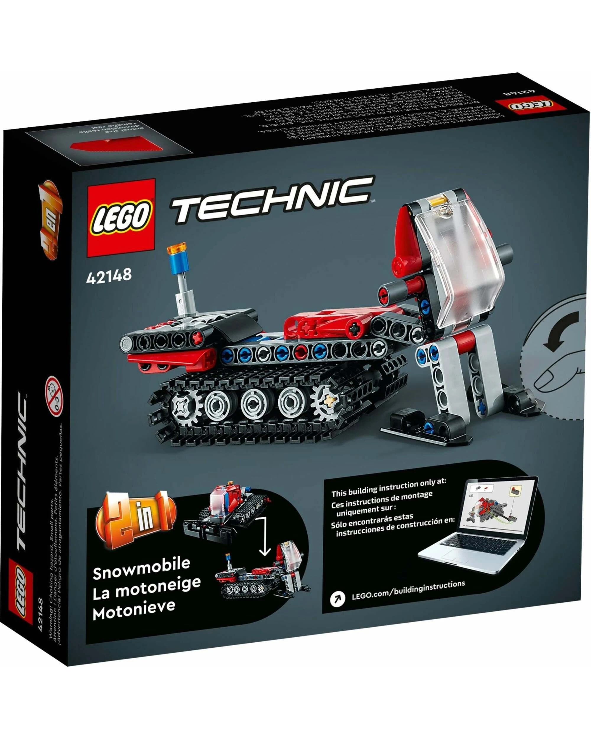 4 LEGO Technic Series 42148 Snow Groomer, 4 of 5