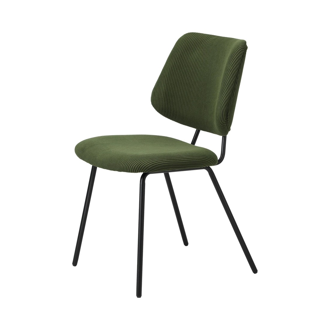 8 Oikiture 2x Dining Chair Vintage Retro Polyester Kitchen Padded Lounge
 - Green, 8 of 10