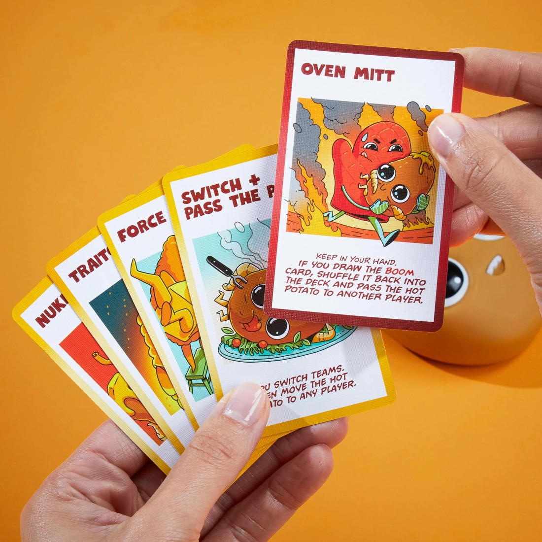 6 Traitor Tots Party Game - Brown, 6 of 7