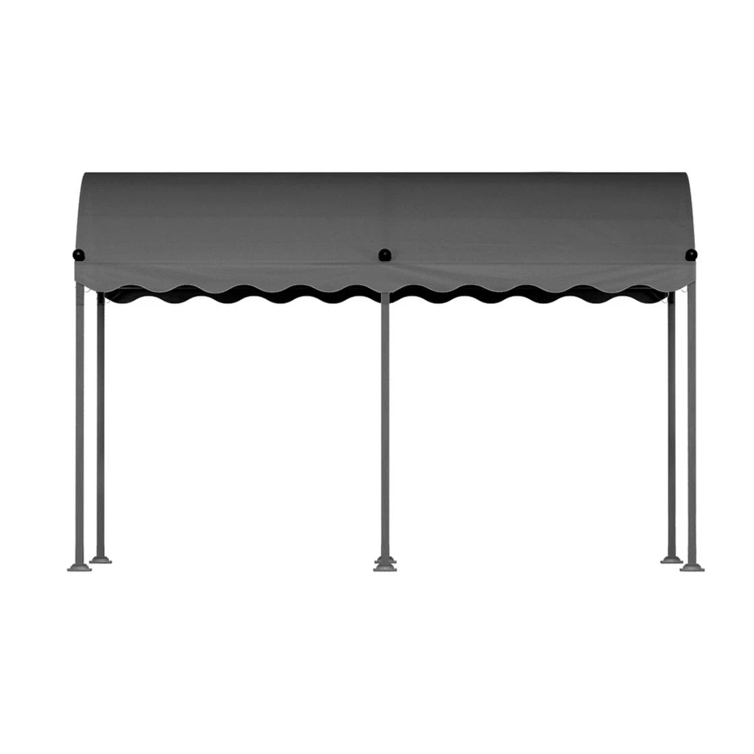 3 Instahut Gazebo Marquee 4x3m Outdoor Event Wedding Tent Camping Party Shade Iron Art - Grey, 3 of 6
