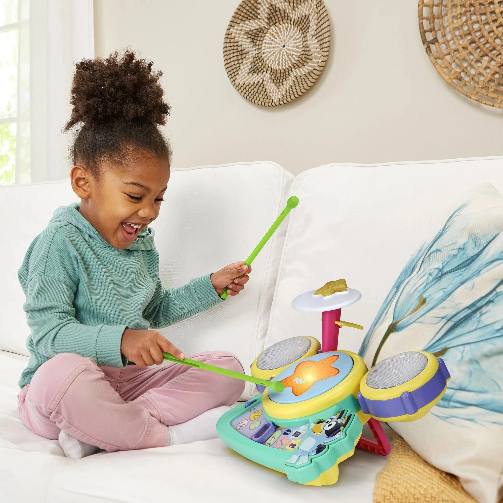 6 VTech Bluey Hooray Drum Set - Multi, 6 of 7