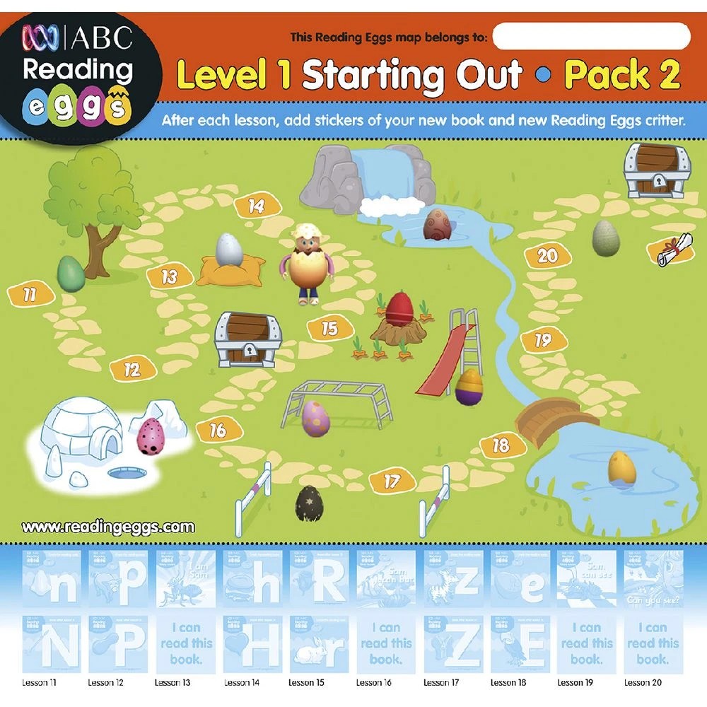 2 ABC Reading Eggs Starting Out Book Pack 2, 2 of 3