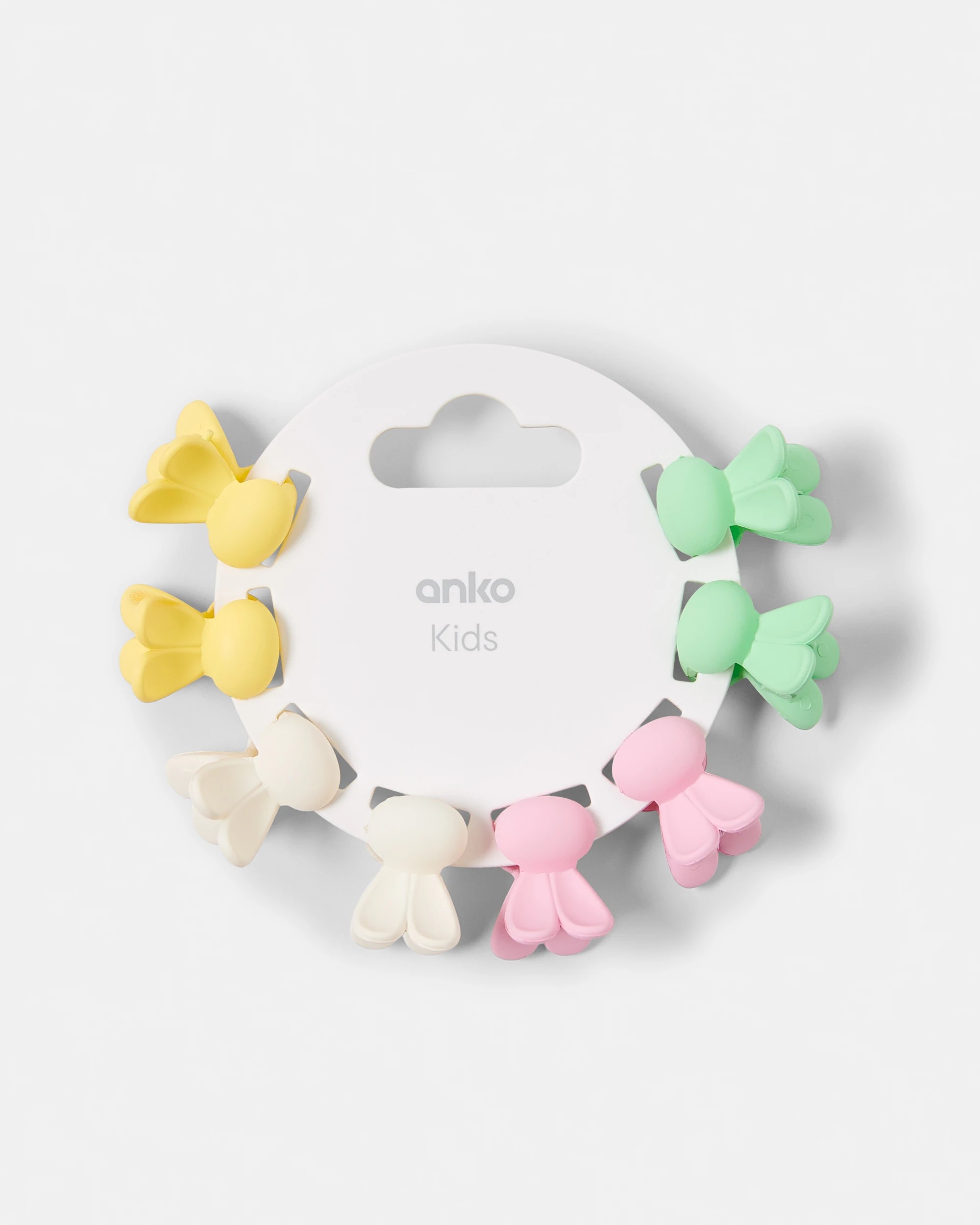 3 8 Pack Easter Mini Claw Hair Clips, 3 of 3