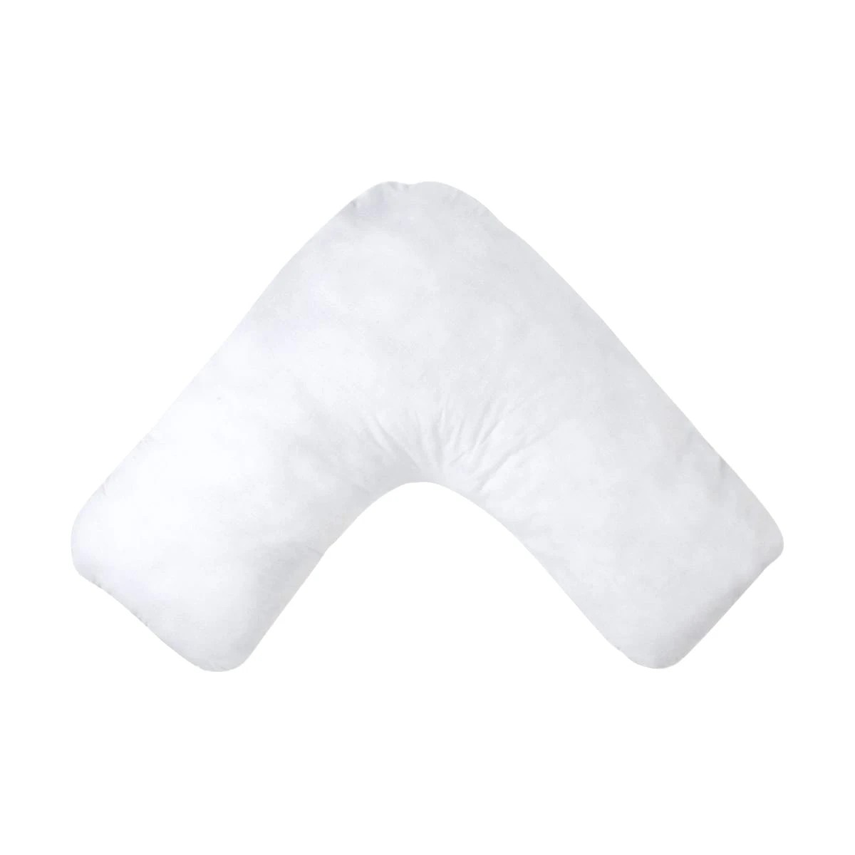 1 180 Thread Count U-Shape Pillowcase - White, 1 of 3