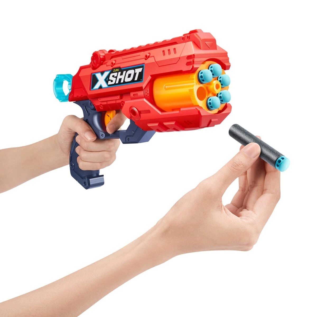 9 Zuru X-Shot Excel Double Reflex 6 Blaster Double Kickback Blaster Combo Pack, 9 of 10