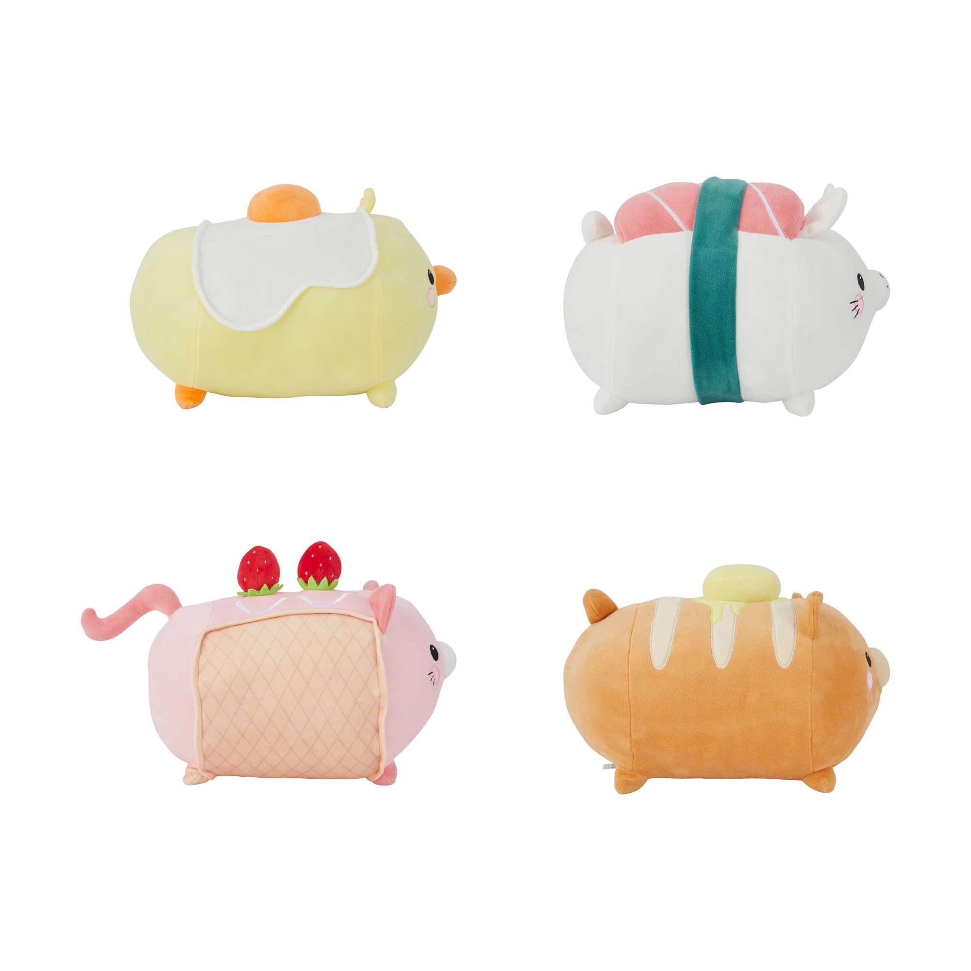 3 Laying Food Cushy Plush Toy - Assorted, 3 of 4