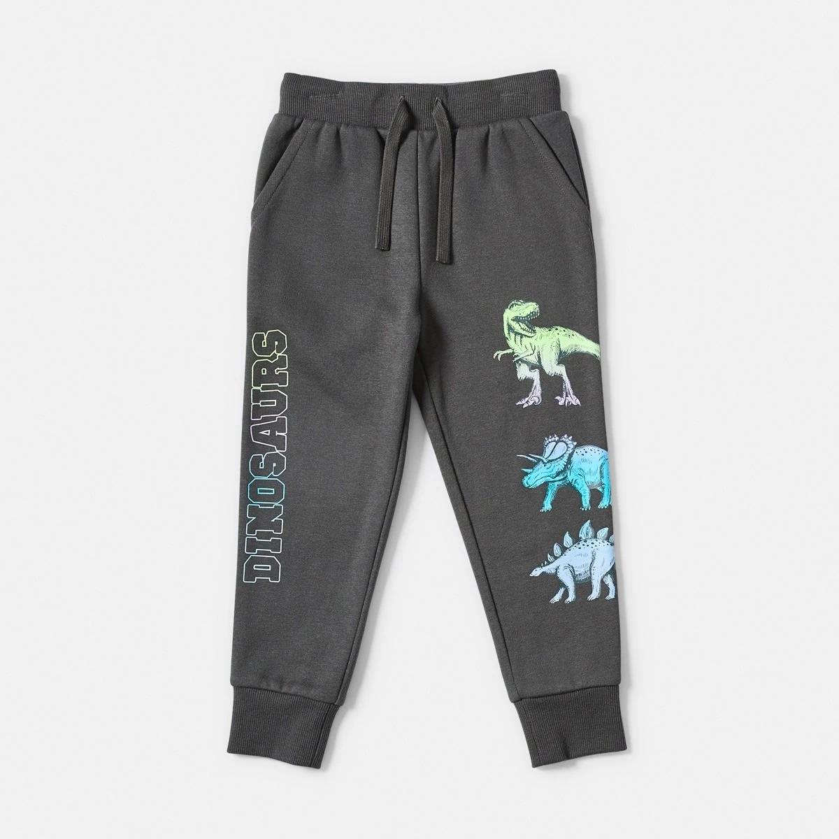 9 Print Trackpants Gry Dino, 9 of 10