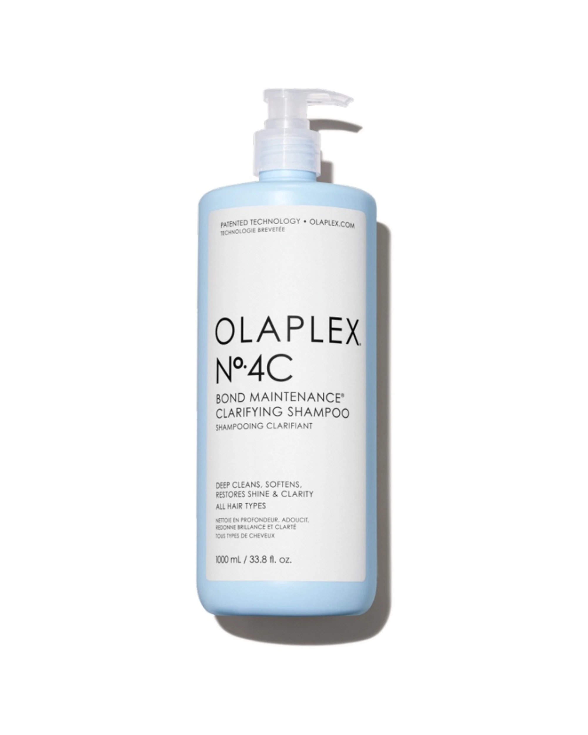 1 Olaplex No.4C Bond Maintenance Clarifying Shampoo Sulfate pH Balanced 1000ml - Blue, 1 of 2