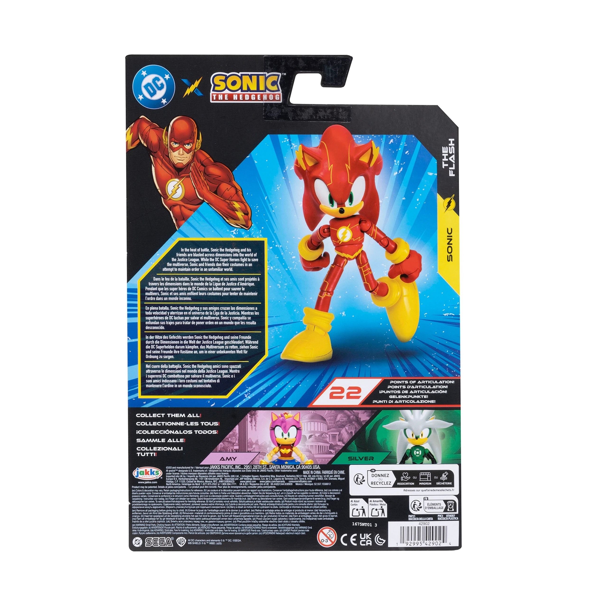 3 Sonic x DC 5in Figures - Assorted - Multi, 3 of 6