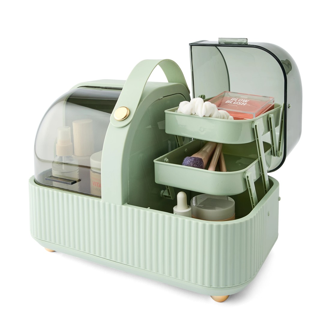 2 Cosmetic Caddy with Handle, 2 of 10