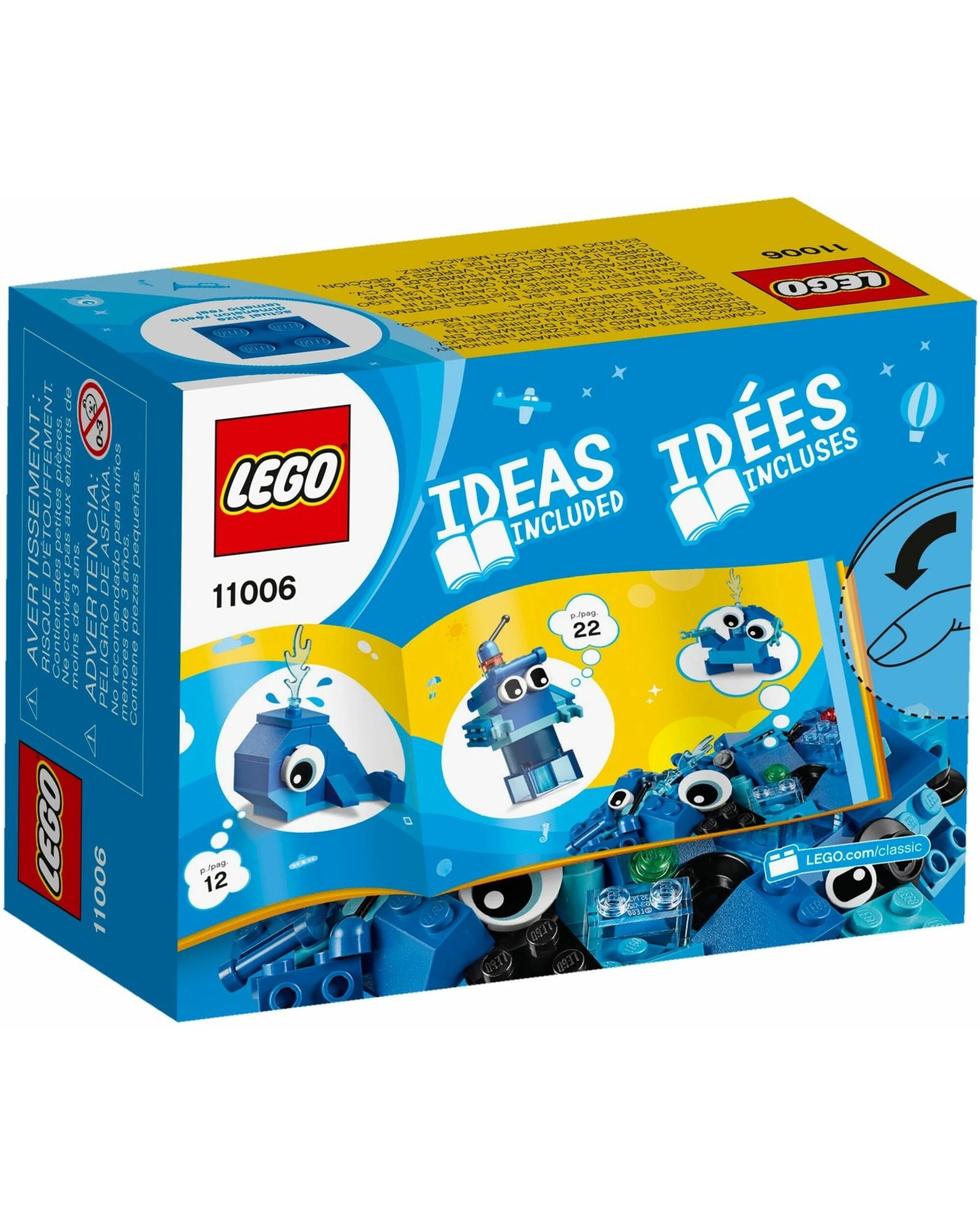 4 LEGO 11006 Creative Blue Bricks - Build, Play & Learn, 4 of 4