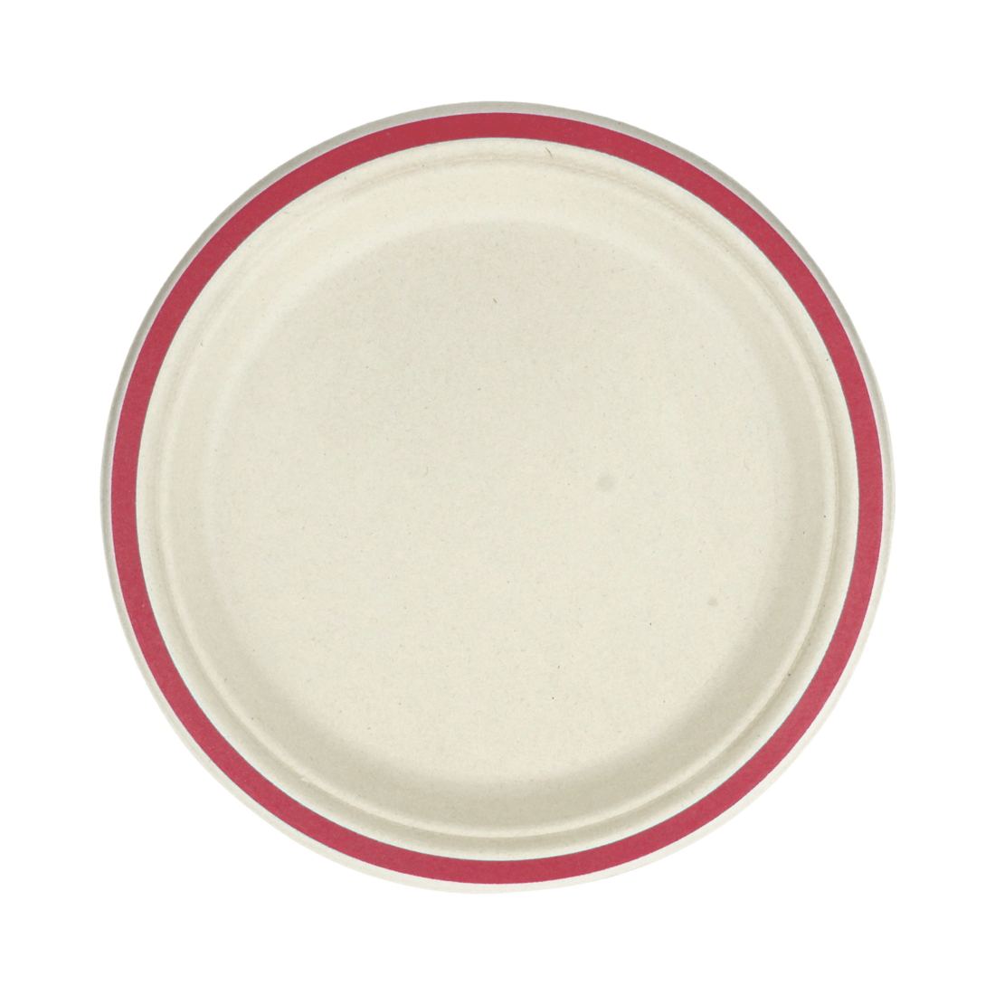 1 Alpen Red Rim Sugar Cane Large Plates Pack of 10, 1 of 3