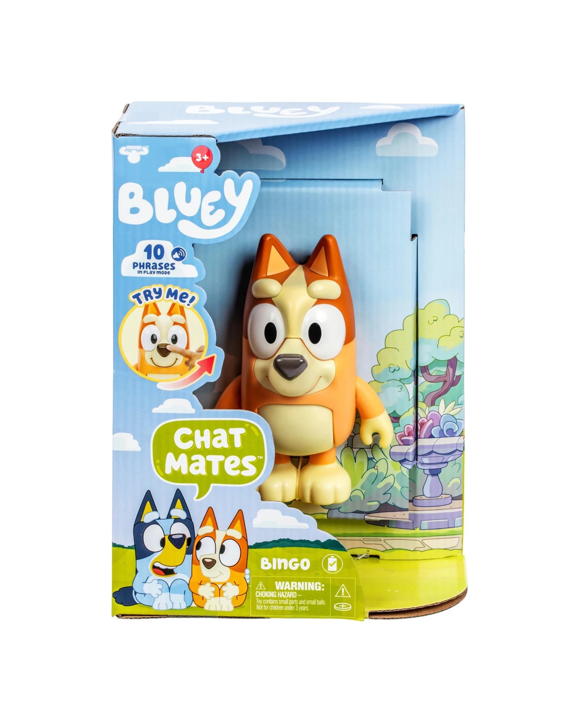1 Bluey Chat Mates Bingo Action Figure, 1 of 5