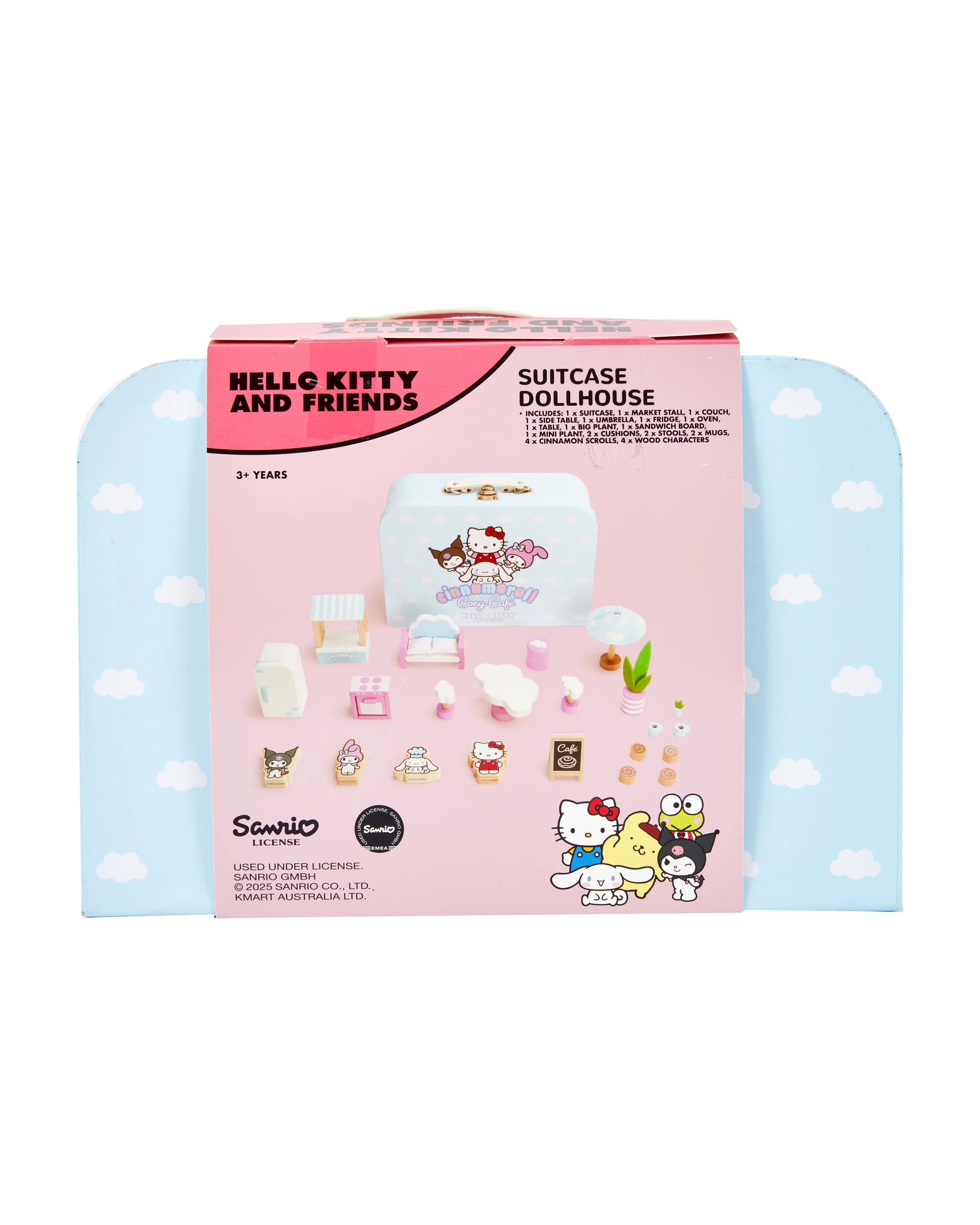 8 Hello Kitty and Friends Suitcase Dollhouse, 8 of 8