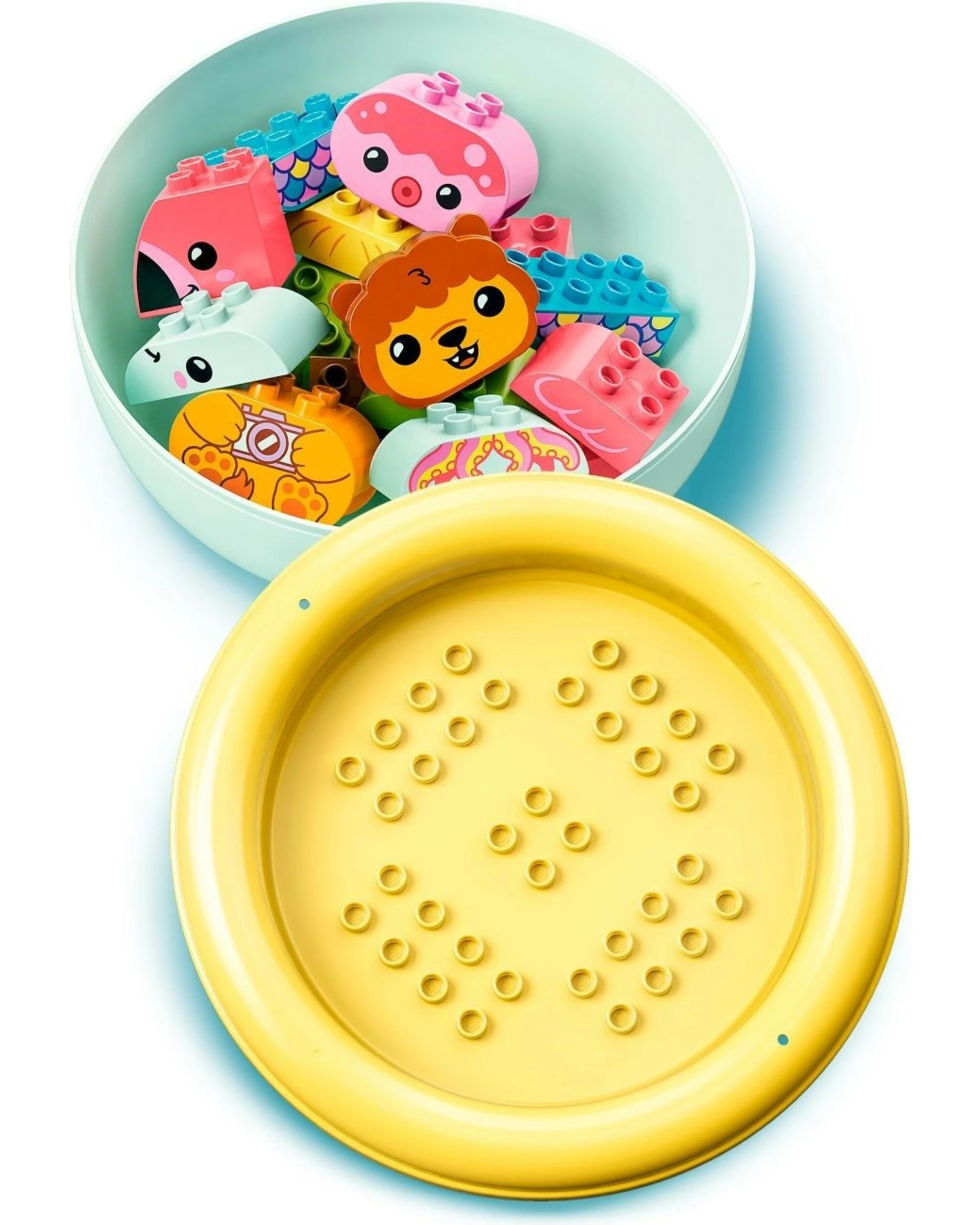 3 LEGO 10966 DUPLO Bath Time Fun: Floating Animal Island Playset, 3 of 5