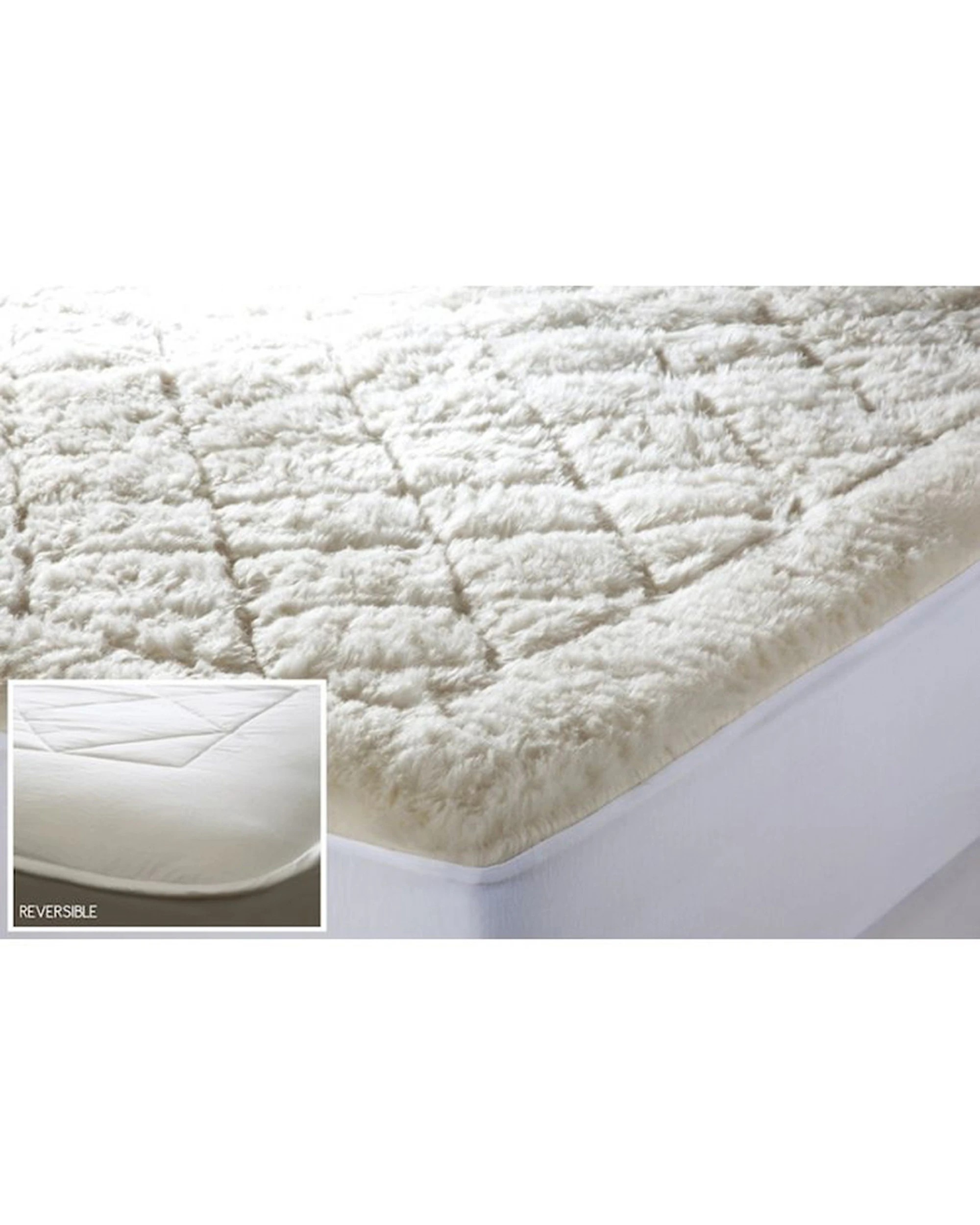 2 Jason Washable Underlays Australian Wool 550 GSM Reversible - Natural, 2 of 2