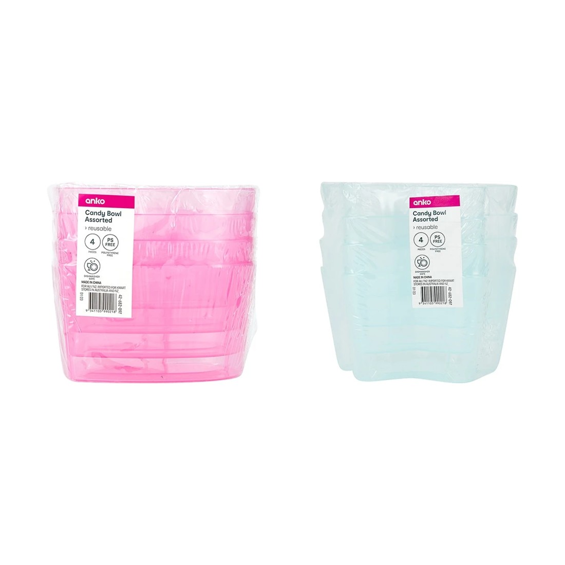 7 4 Pack Candy Bowls - Assorted, 7 of 7