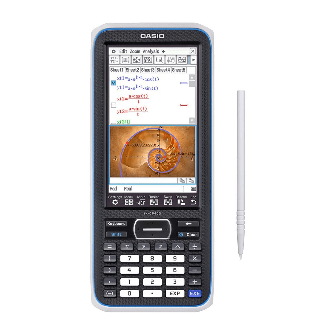 4 Casio Classpad Colour CAS Calculator fx-CP400, 4 of 4