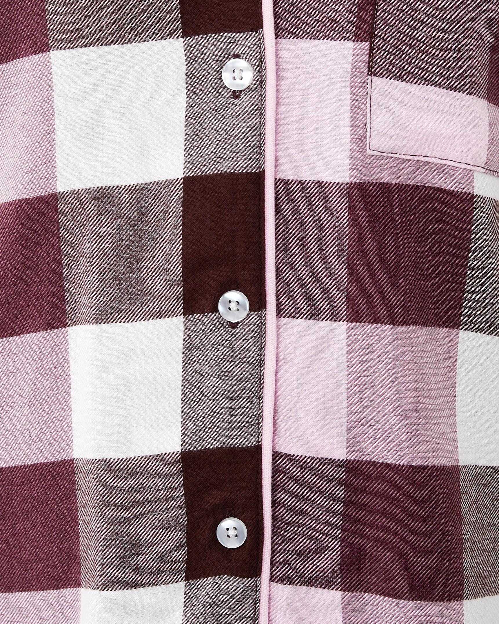 6 Classic Flannel Pyjama Set Large Chk, 6 of 9