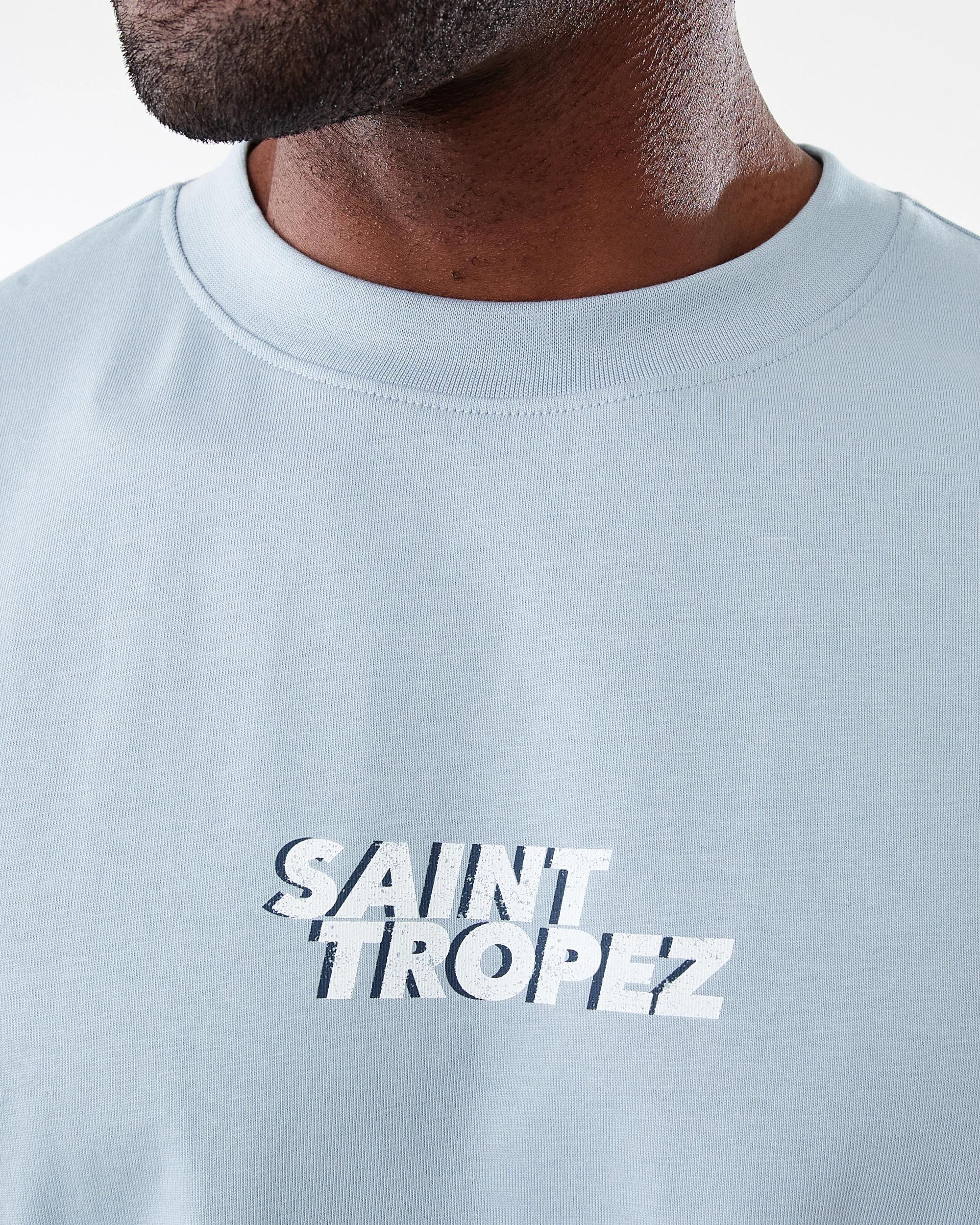 5 Oversized Graphic T-shirt Blu St Tro, 5 of 7