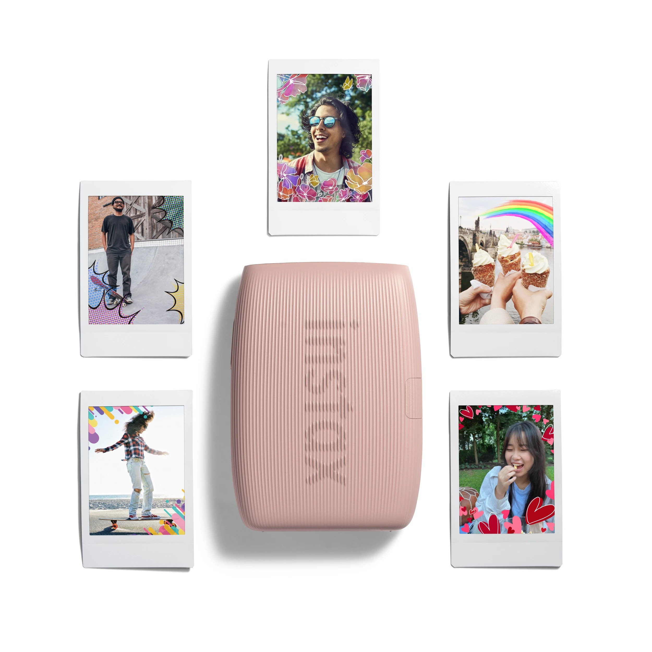 3 Fujifilm Instax Mini Link 3 Printer - Rose Pink, 3 of 4