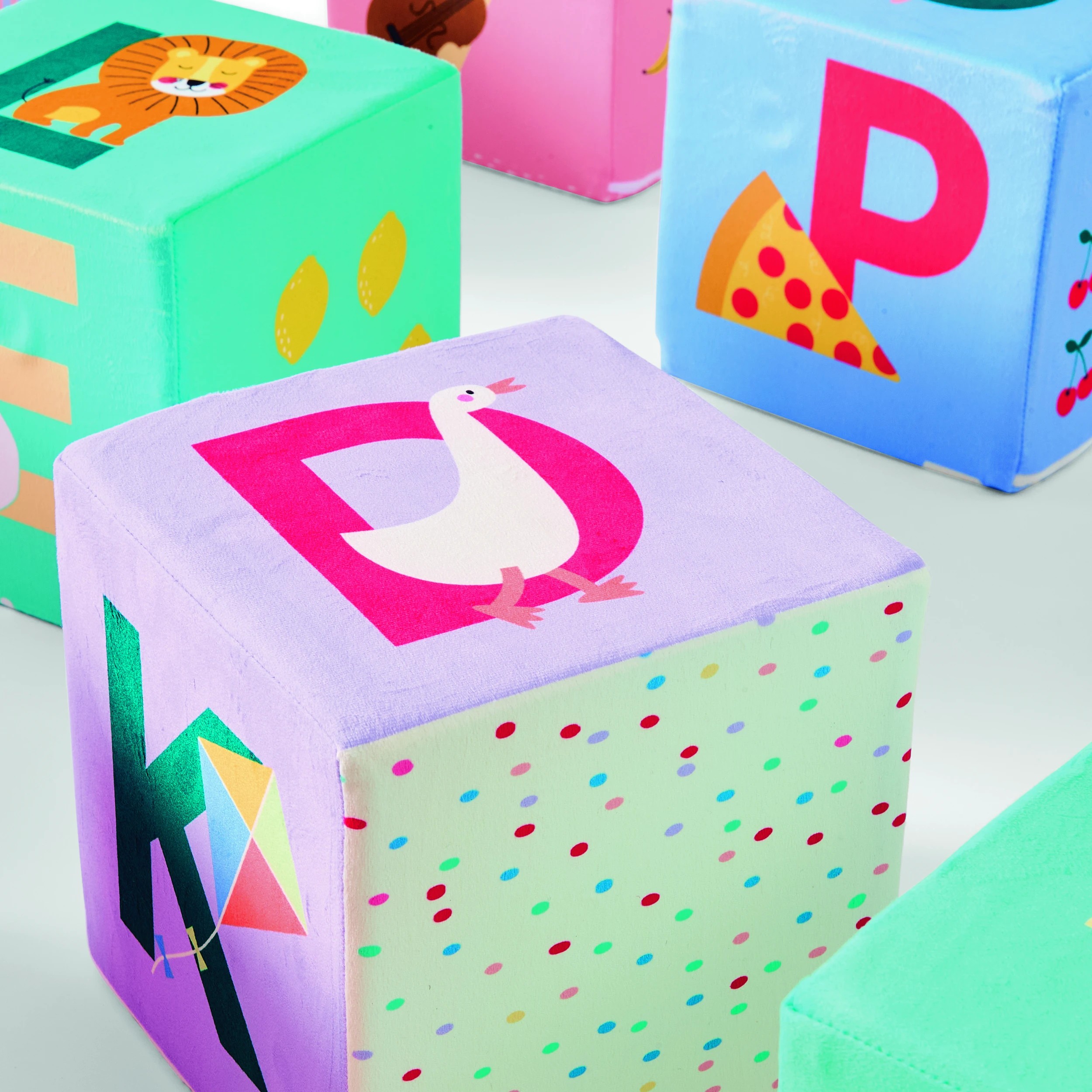 7 10 Pack Soft Play Print Cubes, 7 of 9