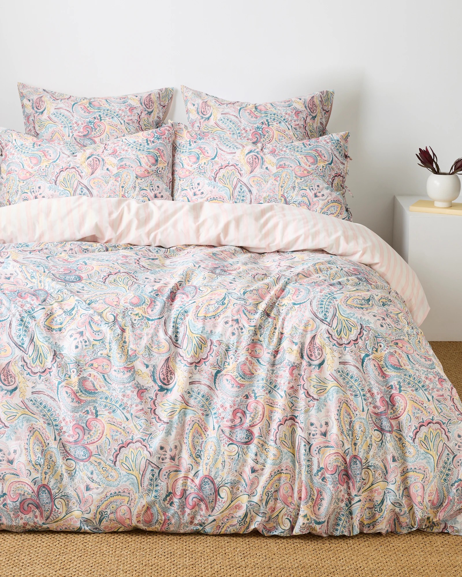 1 Target Addison Paisley Print Australian Cotton Quilt Cover Set - Queen Bed - Multi, 1 of 6