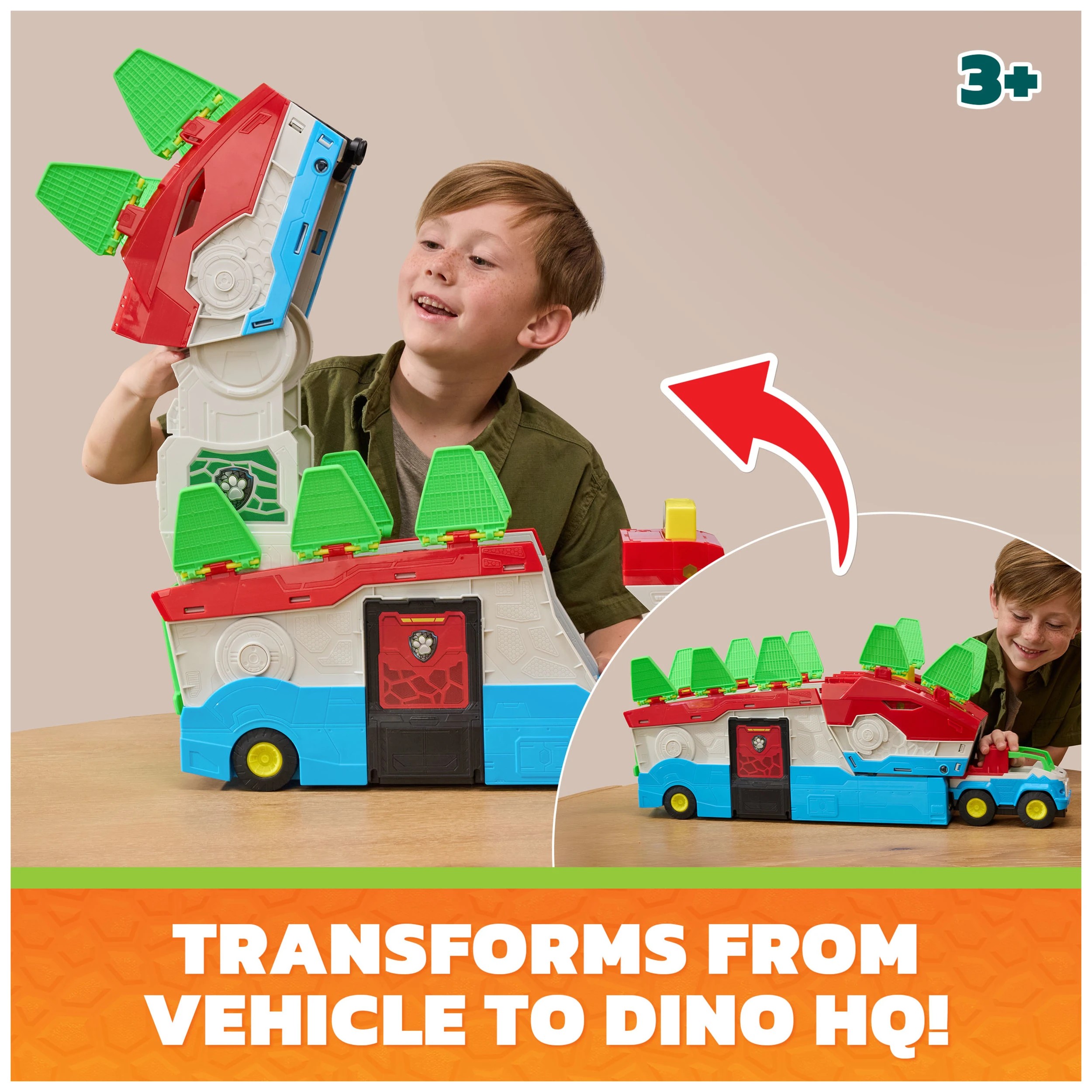 3 PAW Patrol Dino Mobile HQ, 3 of 9