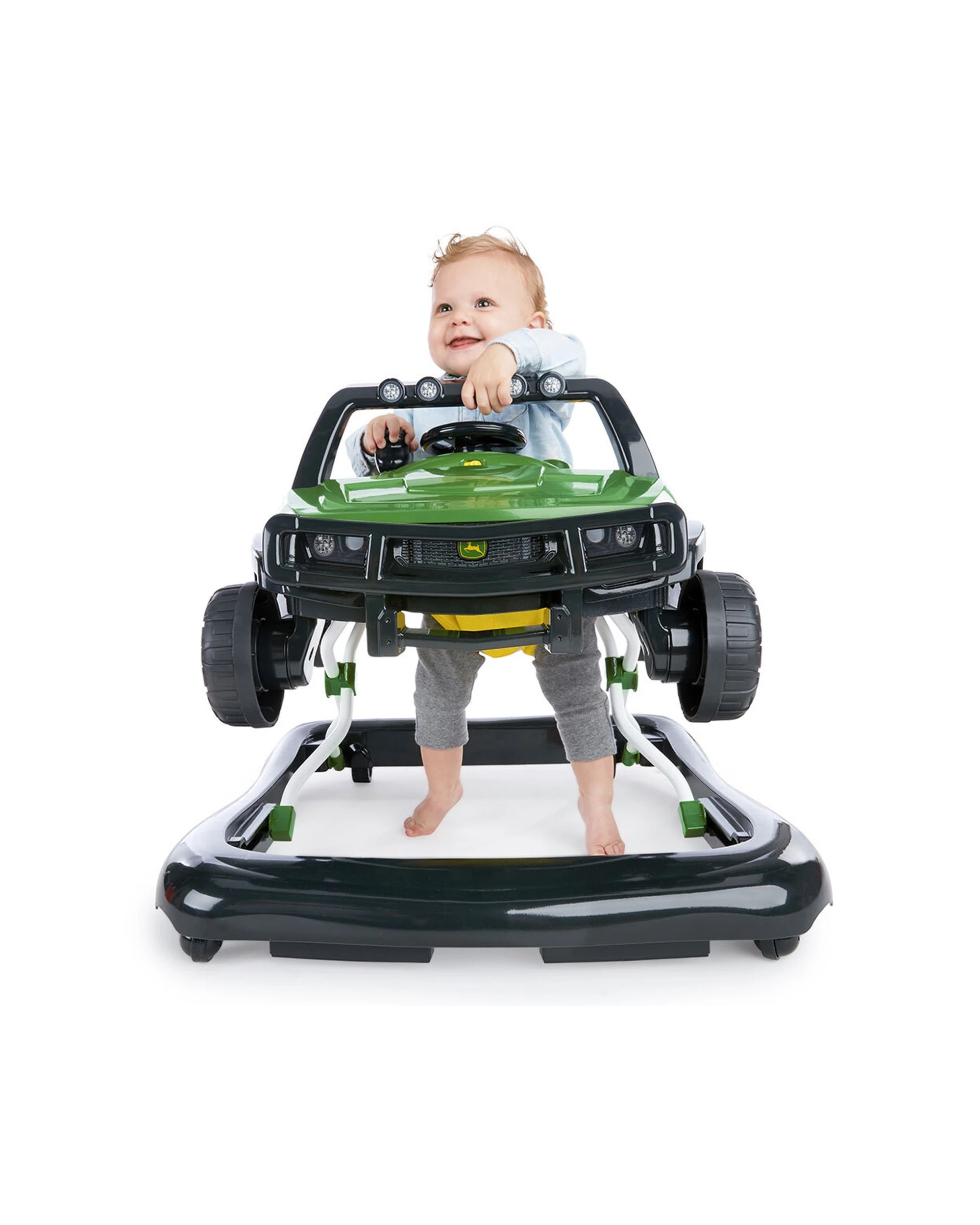 3 John Deere Gator 3 In 1 Baby Walker Adjustable Height Foldable Design Unisex 6m+
 - Green, 3 of 8