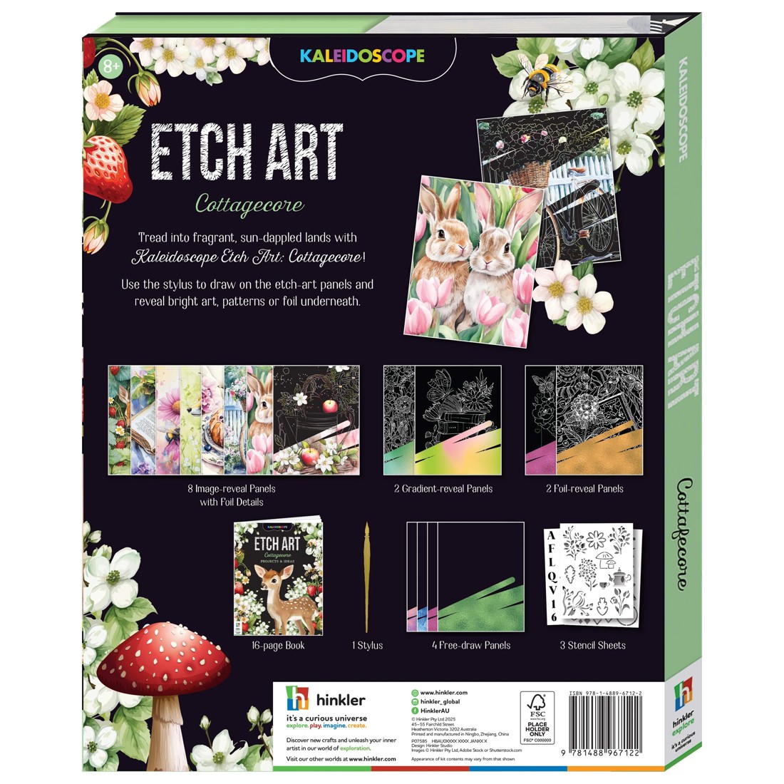 2 Kaleidoscope Etch Art: Cottagecore - Book, 2 of 7